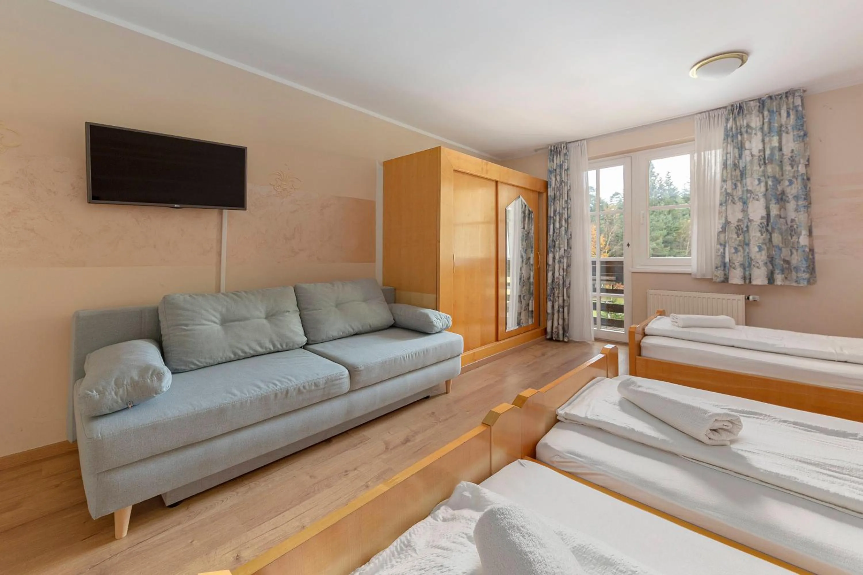 Bed in Hotel Burger Veniše