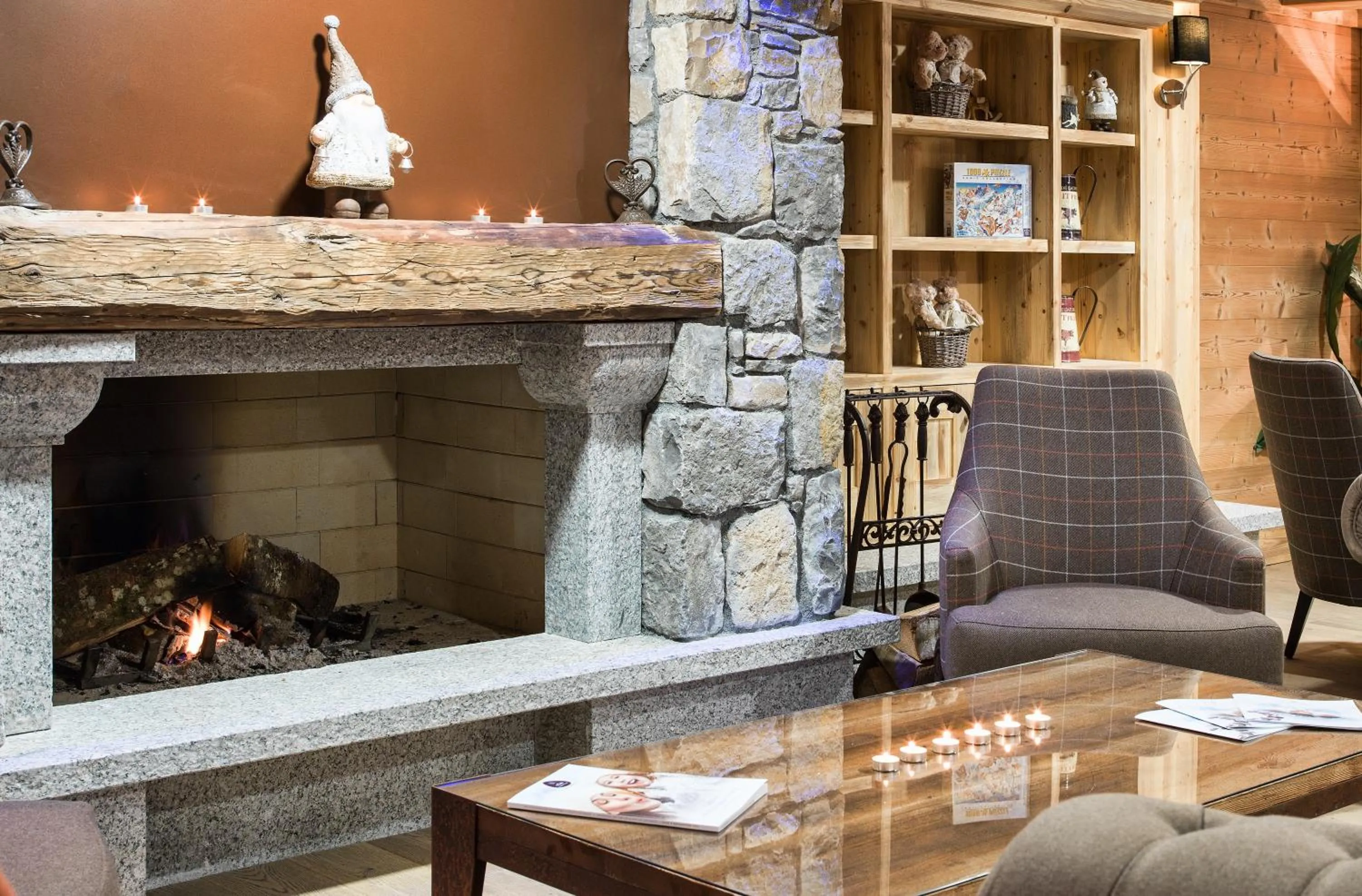 Decorative detail in CGH Résidence Boutique Les Chalets De Laÿssia