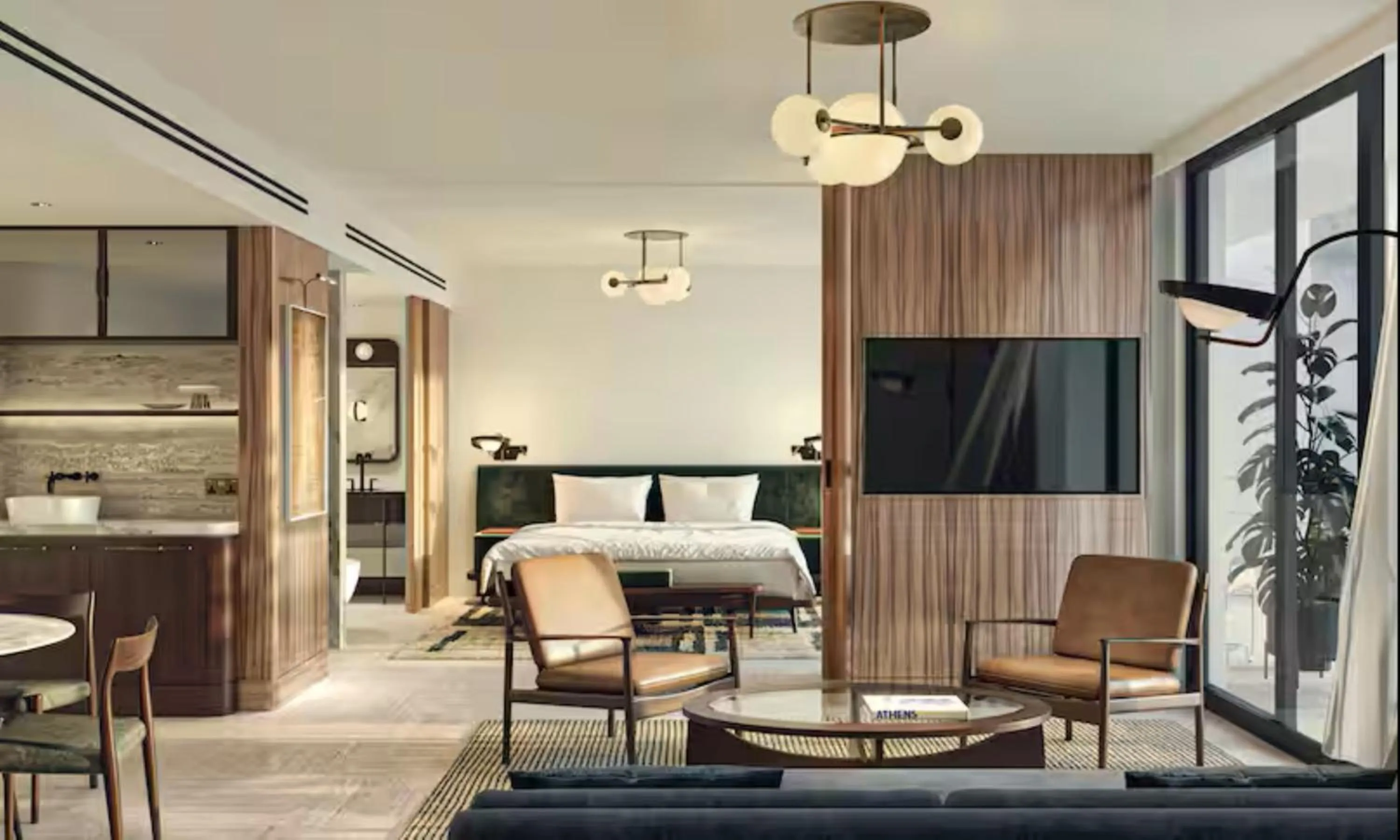 Bed in Conrad Athens The Ilisian