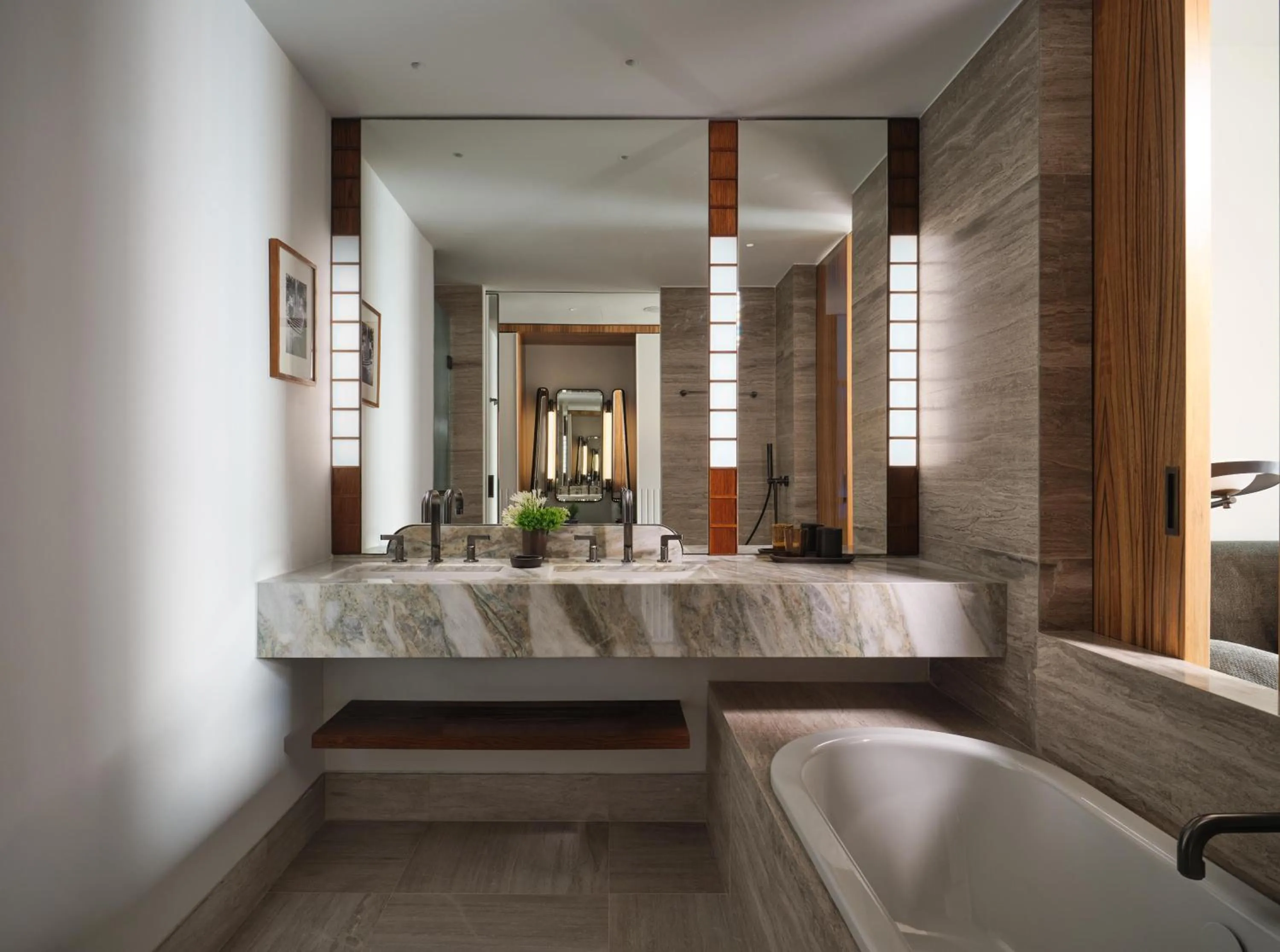 Bathroom in Conrad Athens The Ilisian