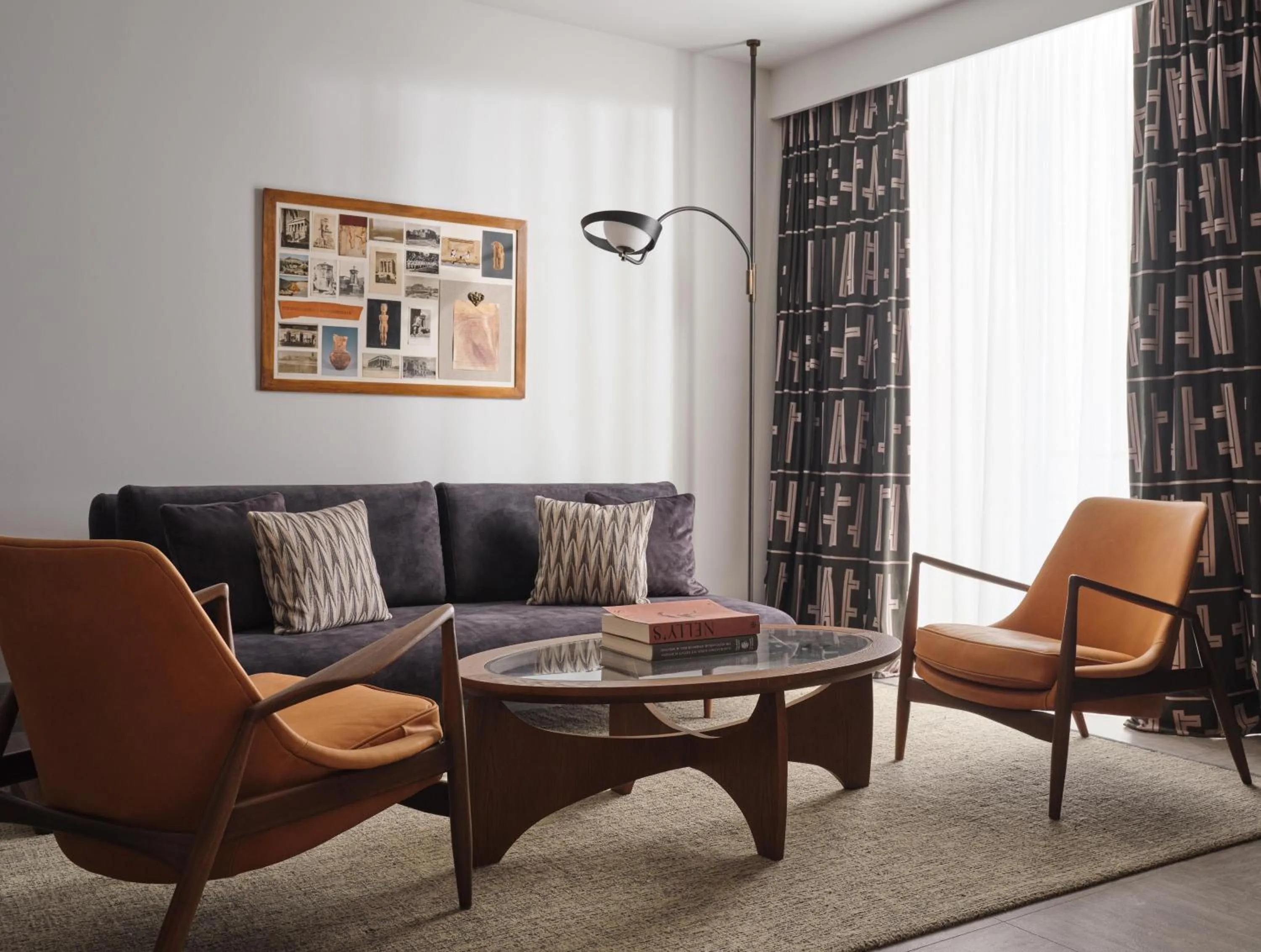 Living room in Conrad Athens The Ilisian