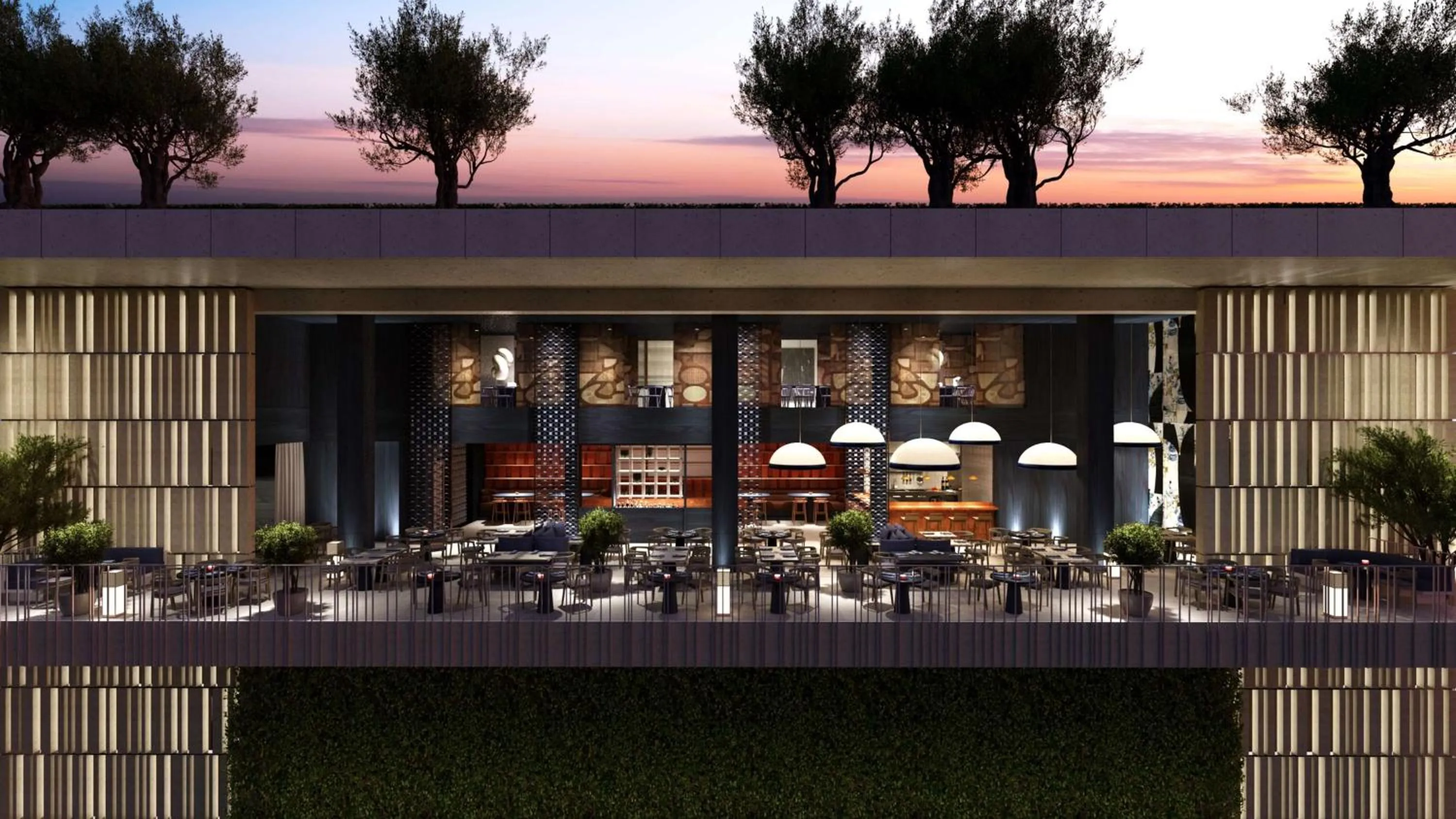 Restaurant/places to eat in Conrad Athens The Ilisian