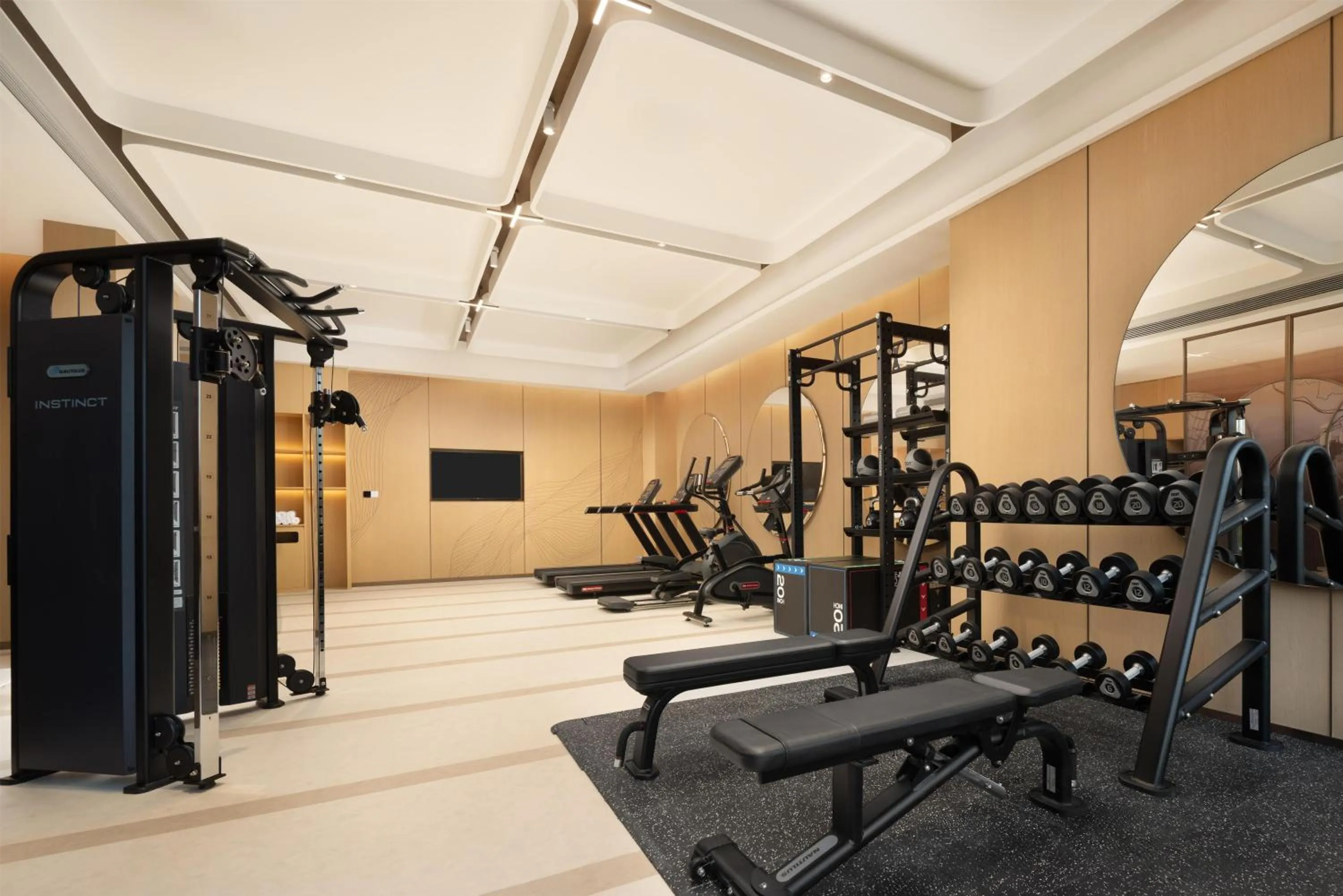 Fitness centre/facilities in Hilton Garden Inn Xishuangbanna Gasa Airport