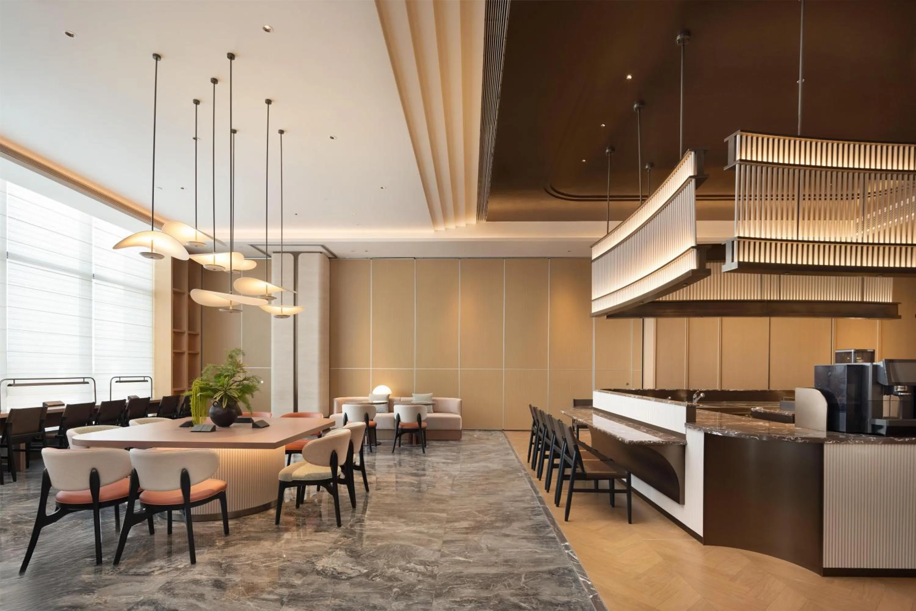 Lobby or reception in Hilton Garden Inn Xishuangbanna Gasa Airport