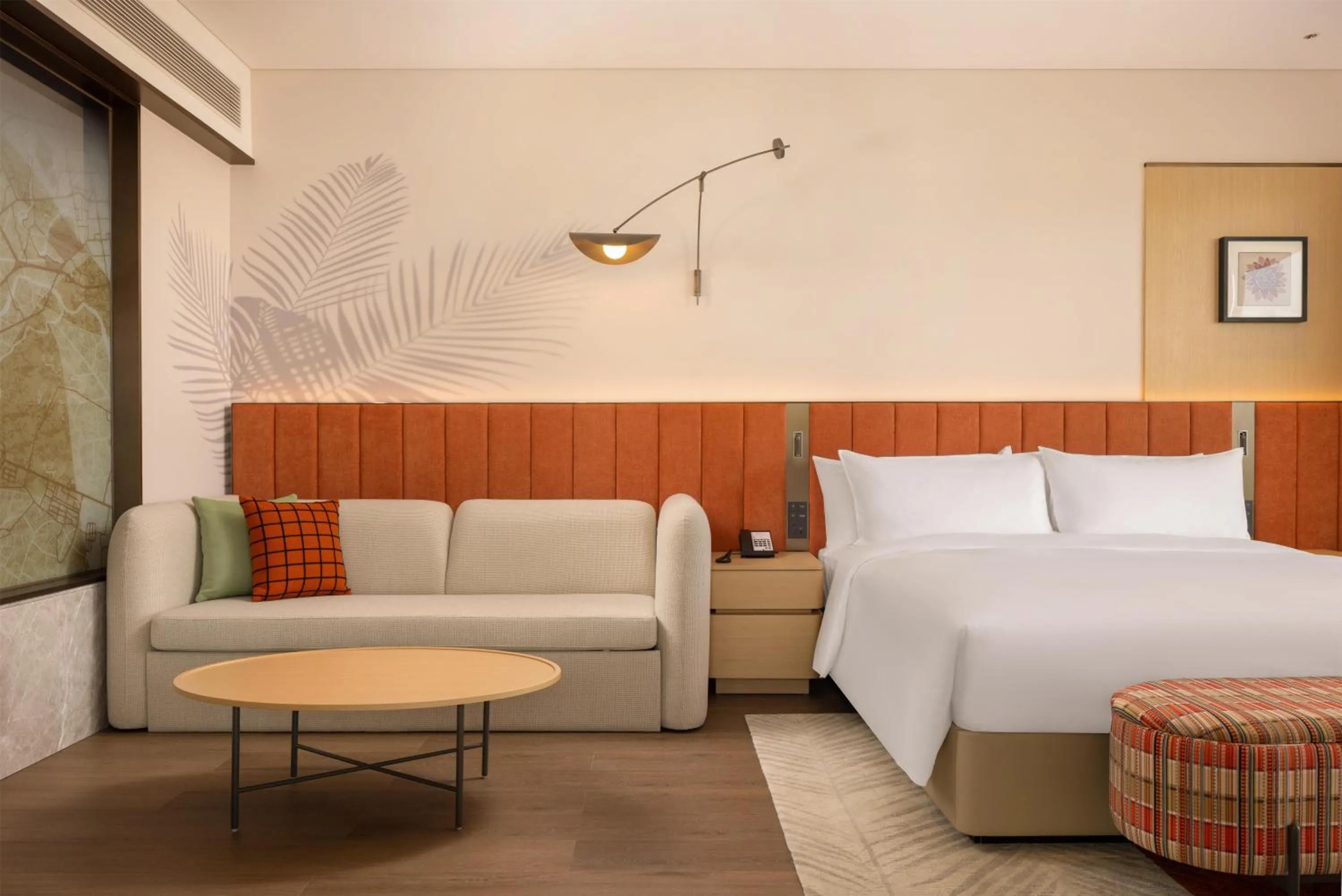 Bed in Hilton Garden Inn Xishuangbanna Gasa Airport