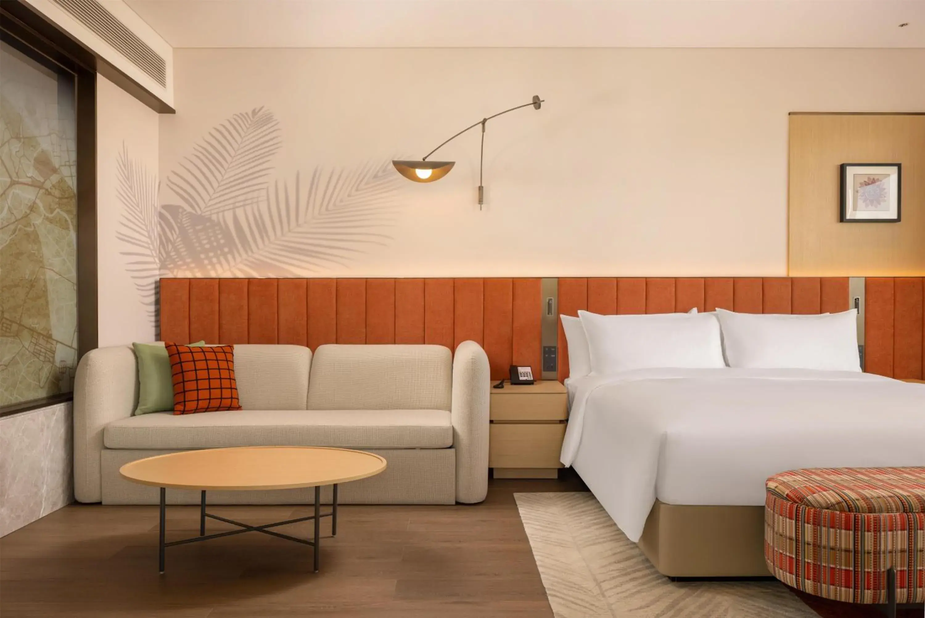 Deluxe King Room with Sofa Bed in Hilton Garden Inn Xishuangbanna Gasa Airport Deluxe King Room with Sofa Bed in Hilton Garden Inn Xishuangbanna Gasa Airport