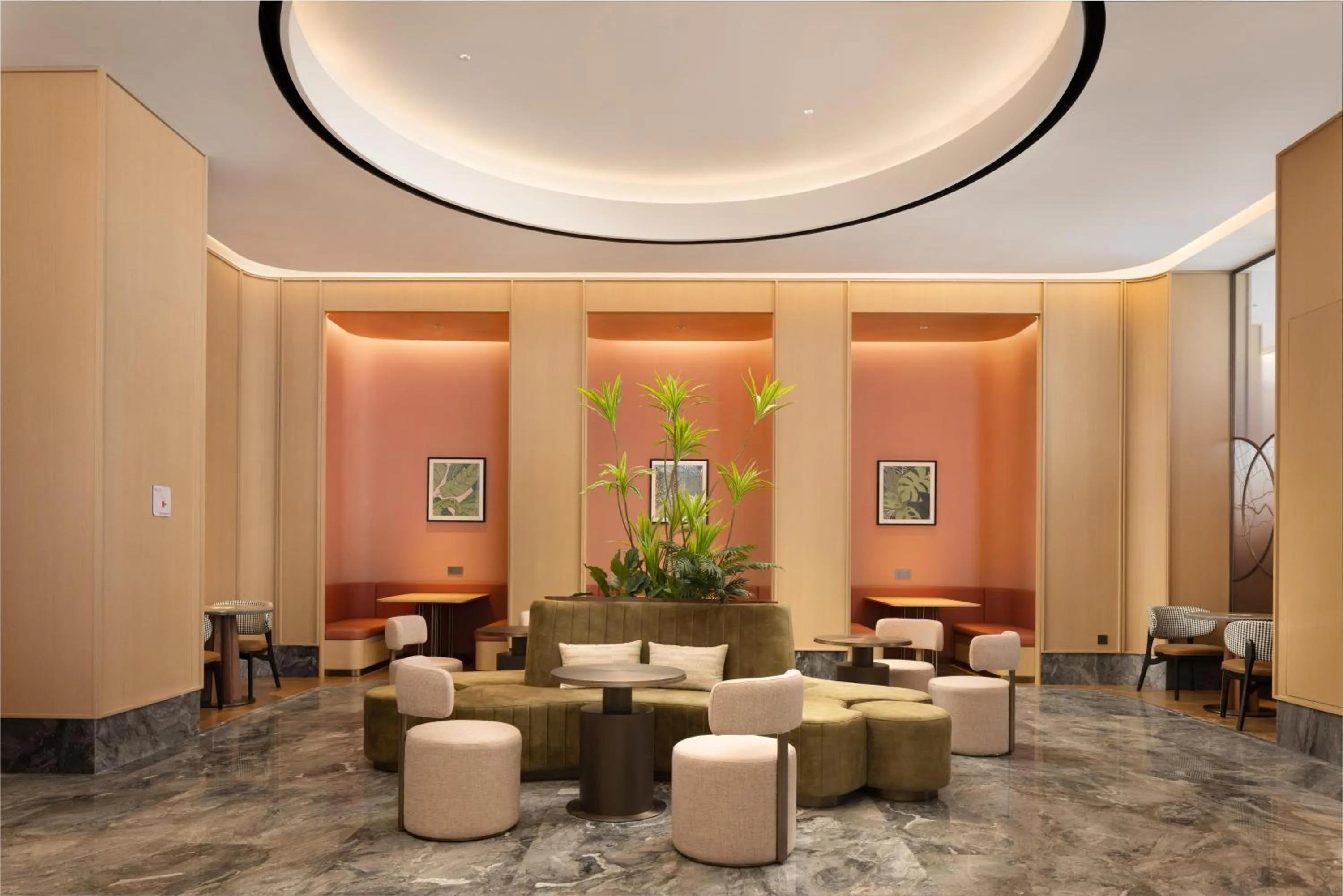 Lobby or reception in Hilton Garden Inn Xishuangbanna Gasa Airport