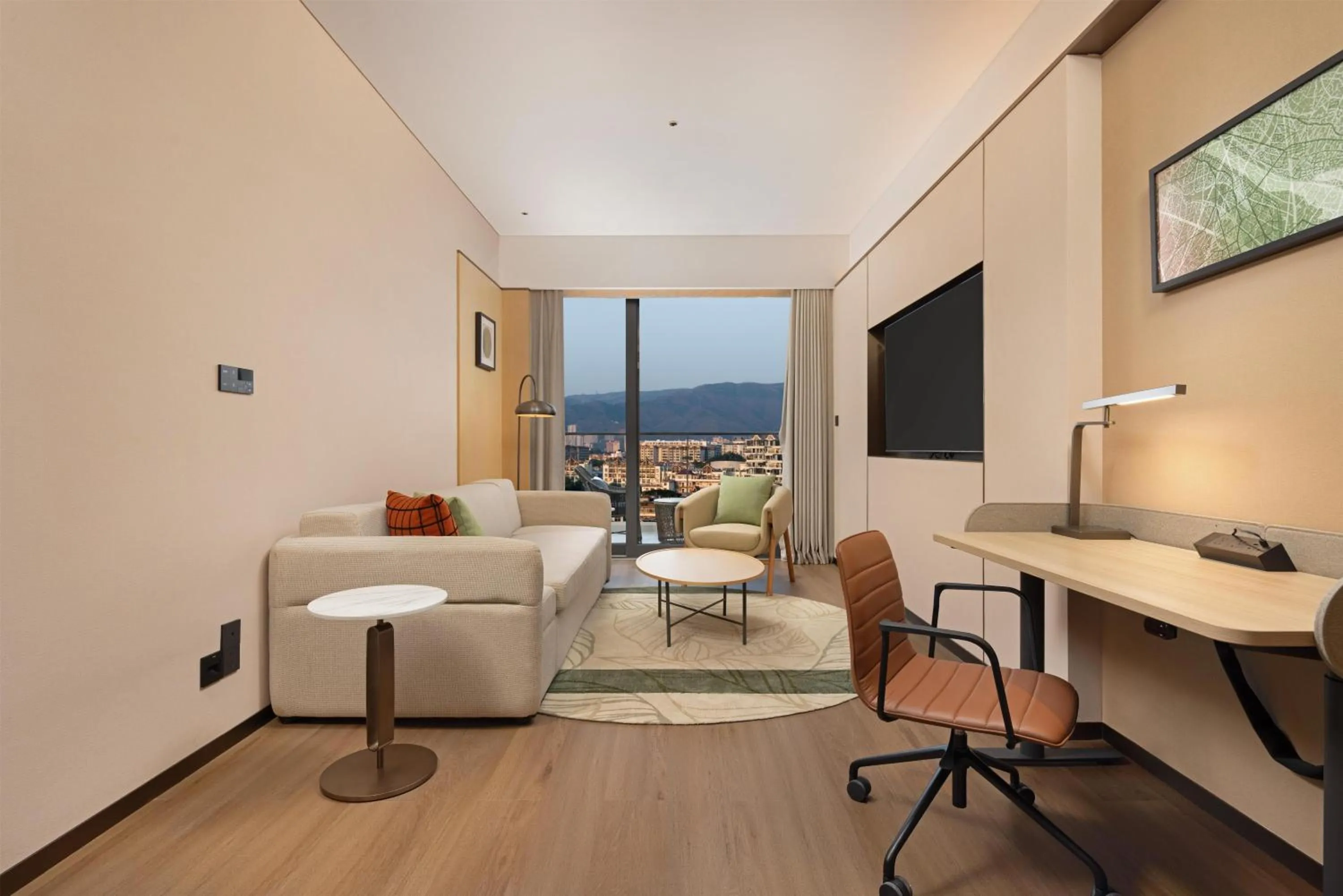 Living room in Hilton Garden Inn Xishuangbanna Gasa Airport