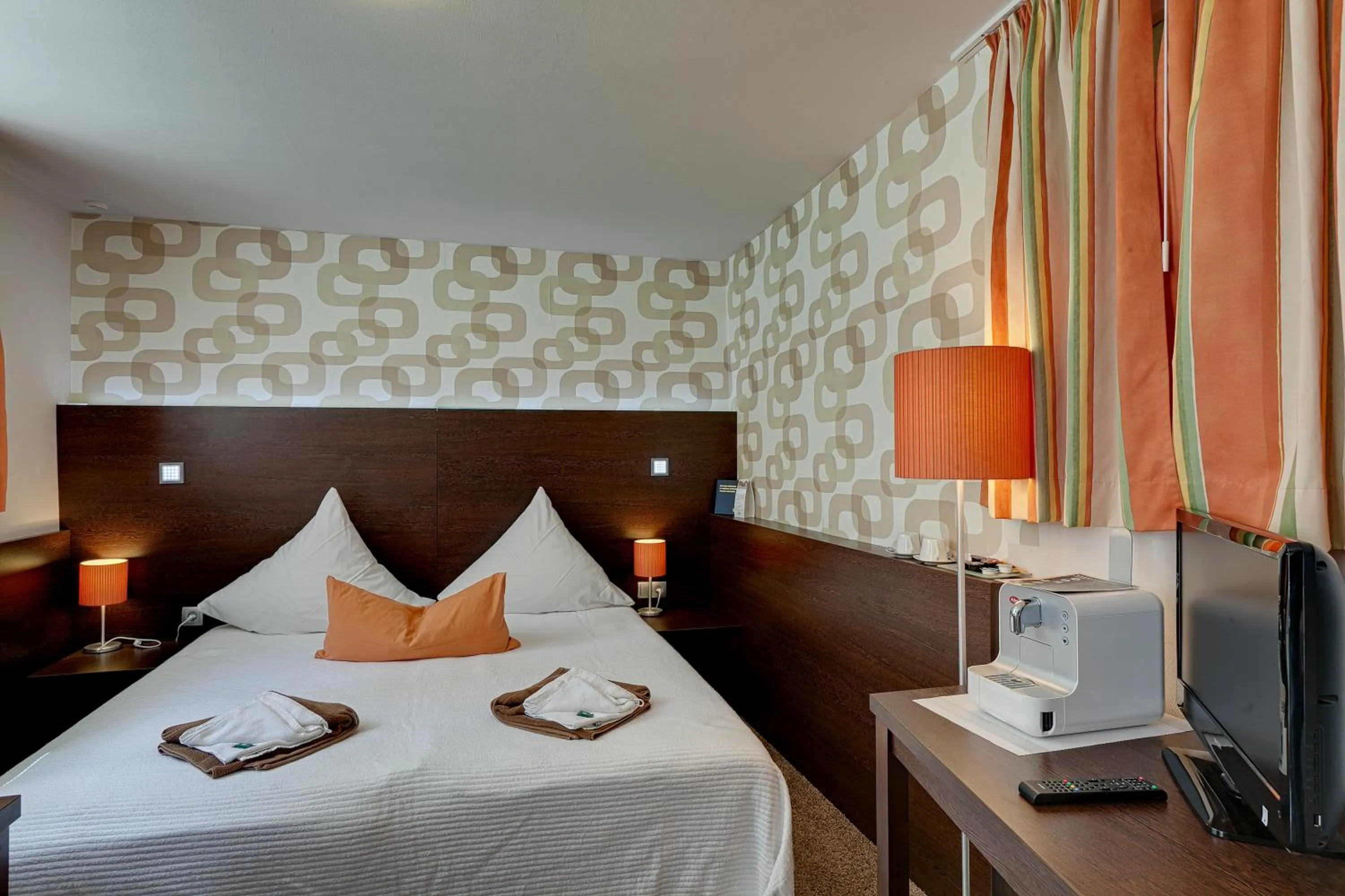 Bed in Hotel Kleine Radlerherberge