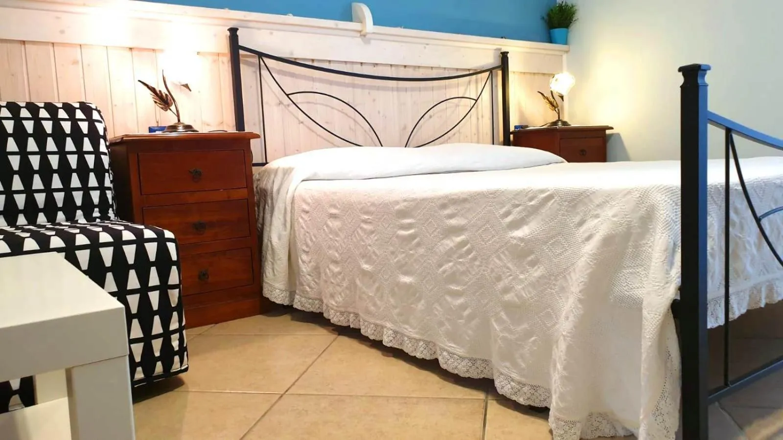 Bedroom, Bed in B&B Villa Romina