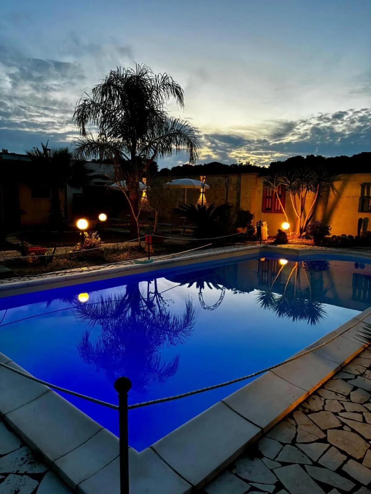 Swimming pool in B&B Villa Romina