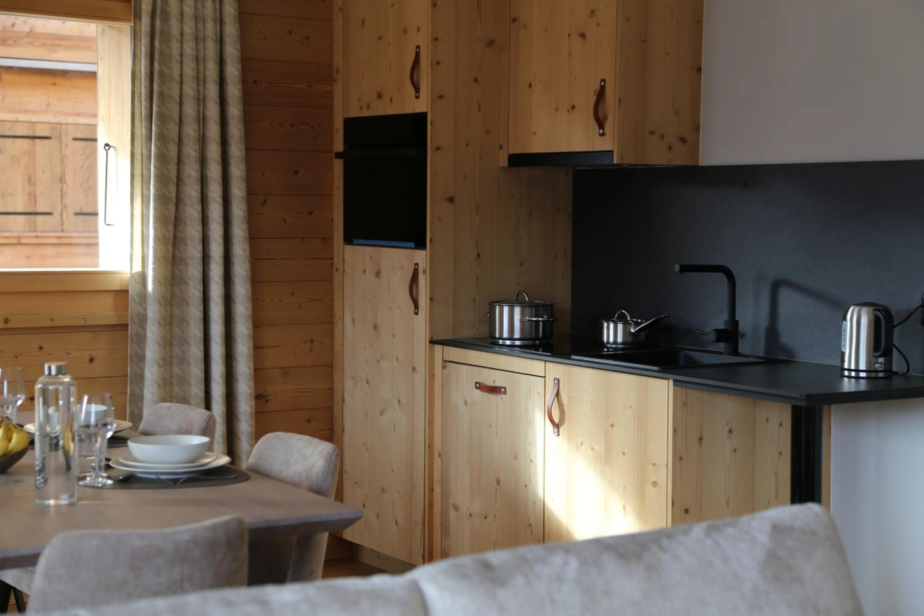 Kitchen or kitchenette in Dent Blanche Resort - TemptingPlaces Collection