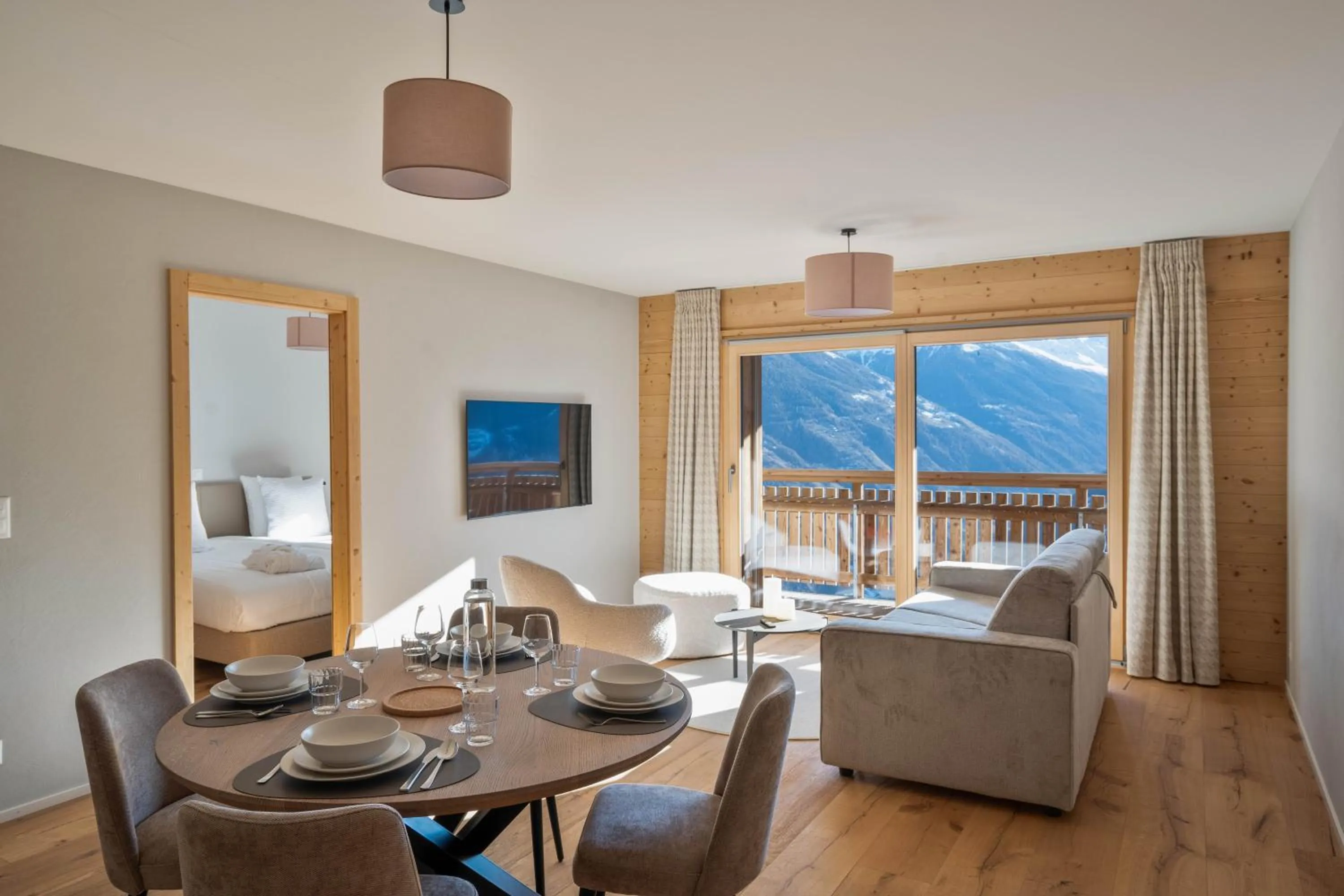 Bedroom in Dent Blanche Resort - TemptingPlaces Collection