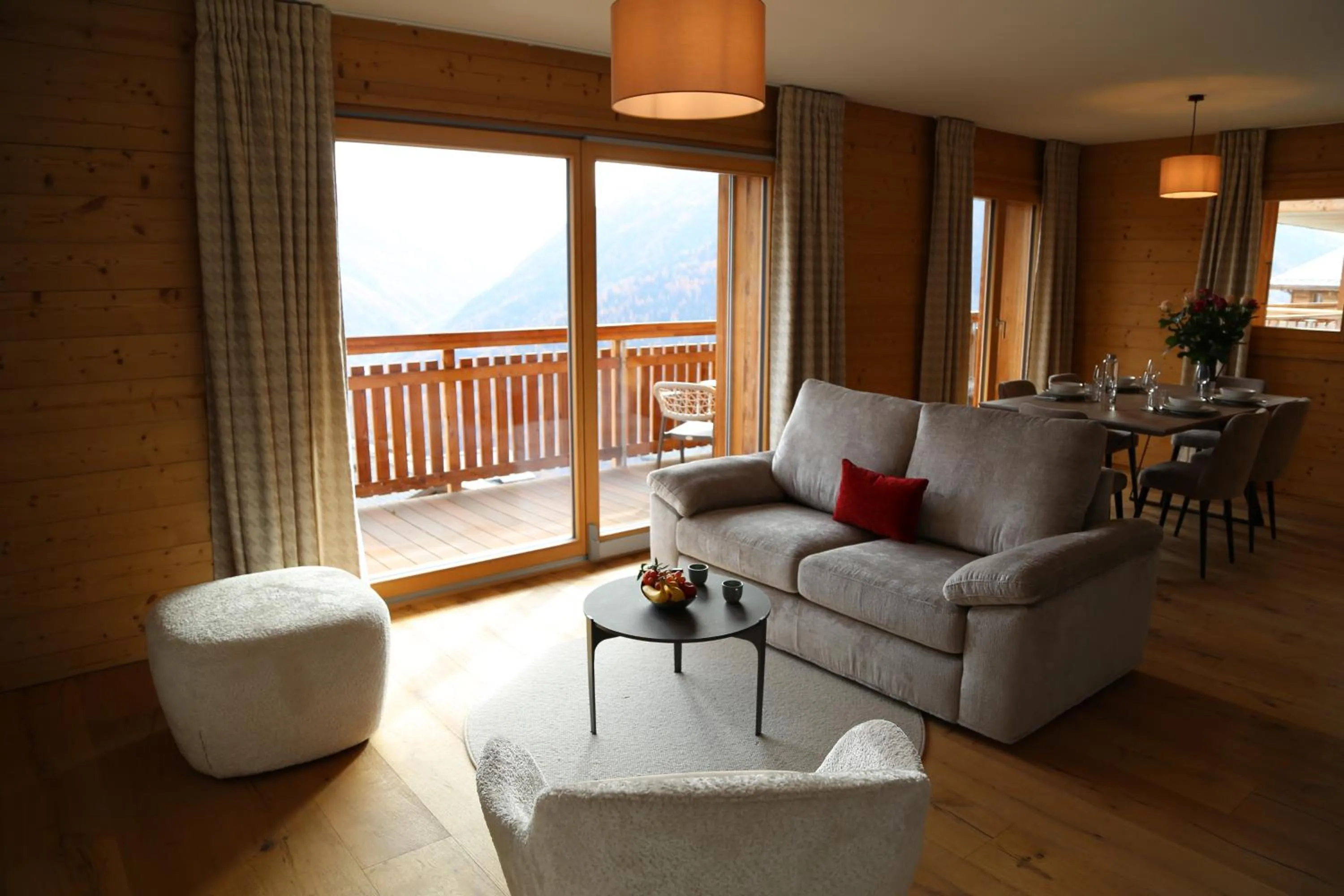 Living room in Dent Blanche Resort - TemptingPlaces Collection