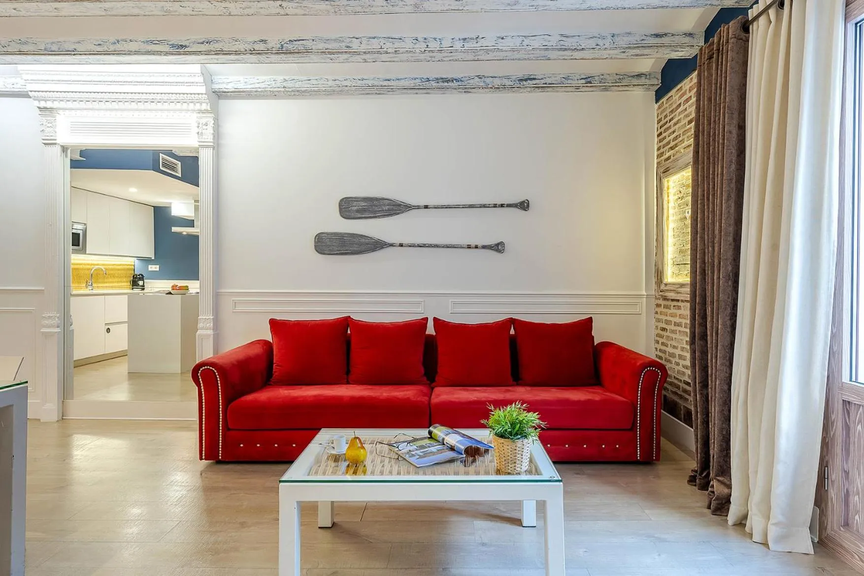 Living room in Enjoybcn Colon Apartments