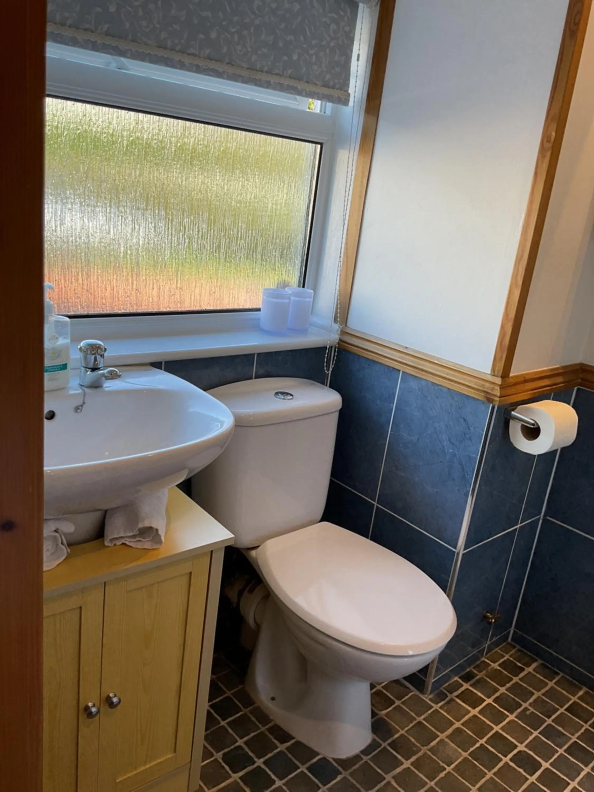 Bathroom in The Old Smiddy Cottage and Apartment