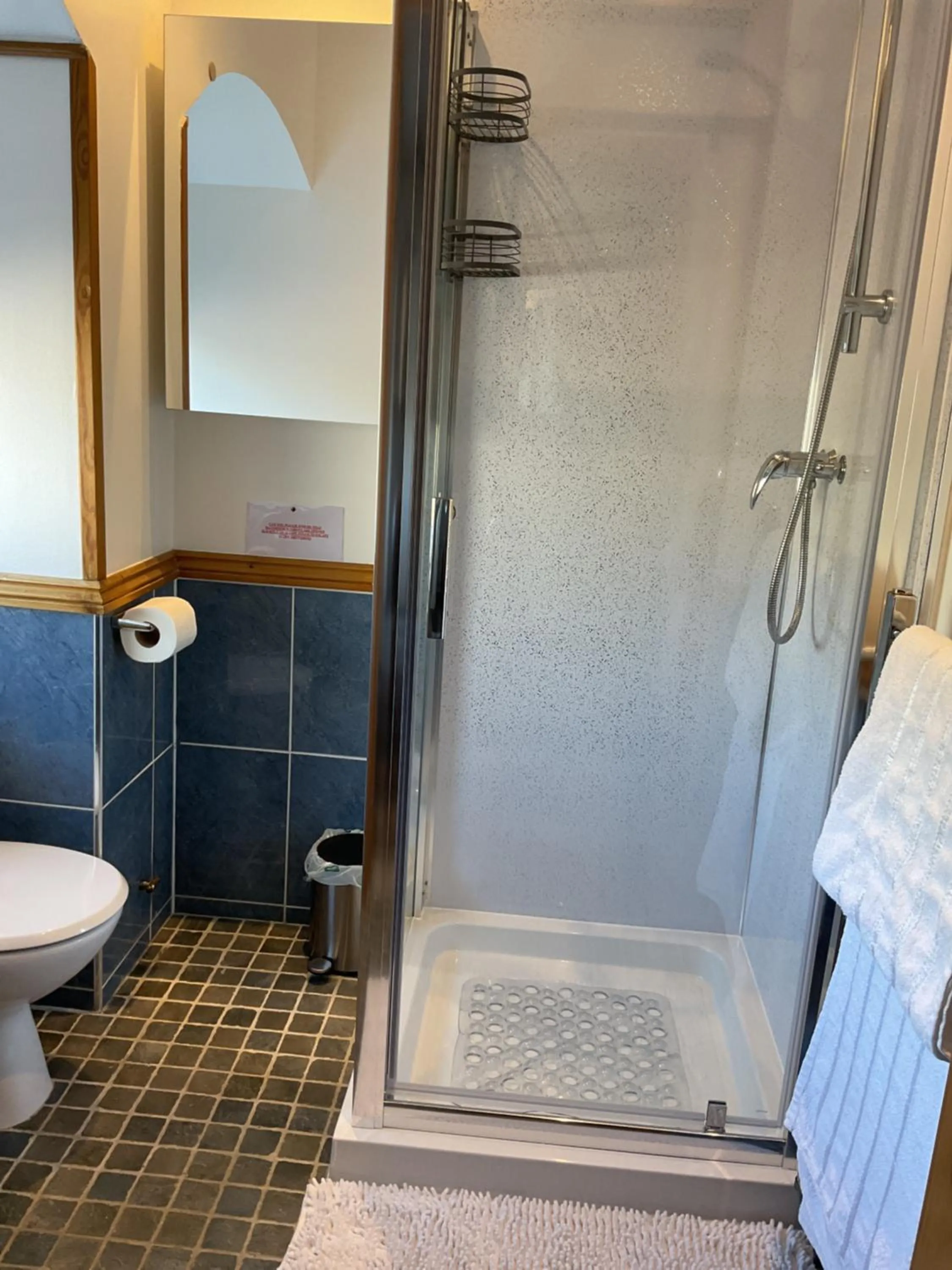 Bathroom in The Old Smiddy Cottage and Apartment
