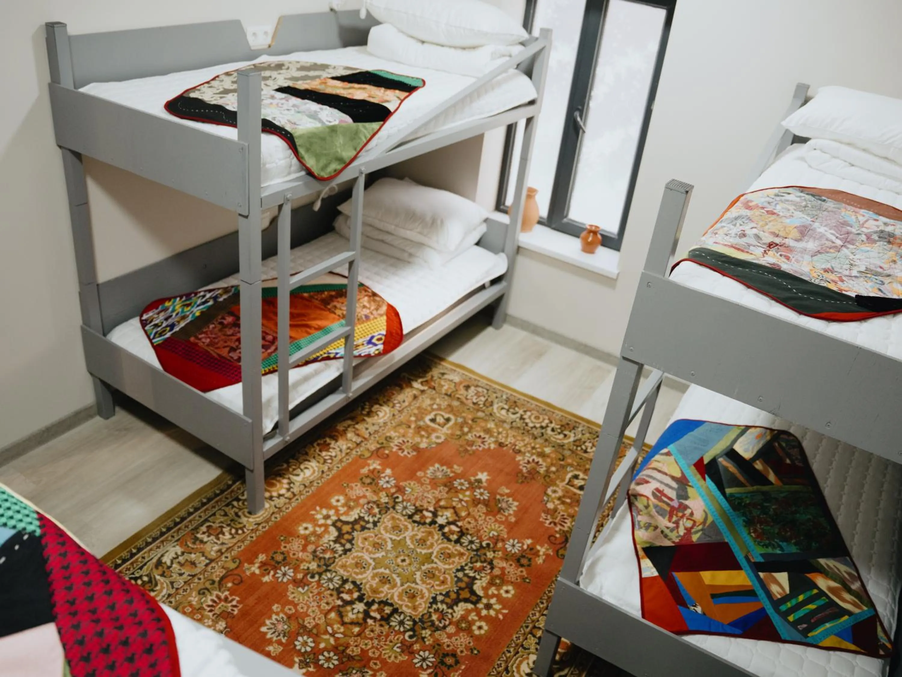 Bed in Skeramos Boutique Art Hotel