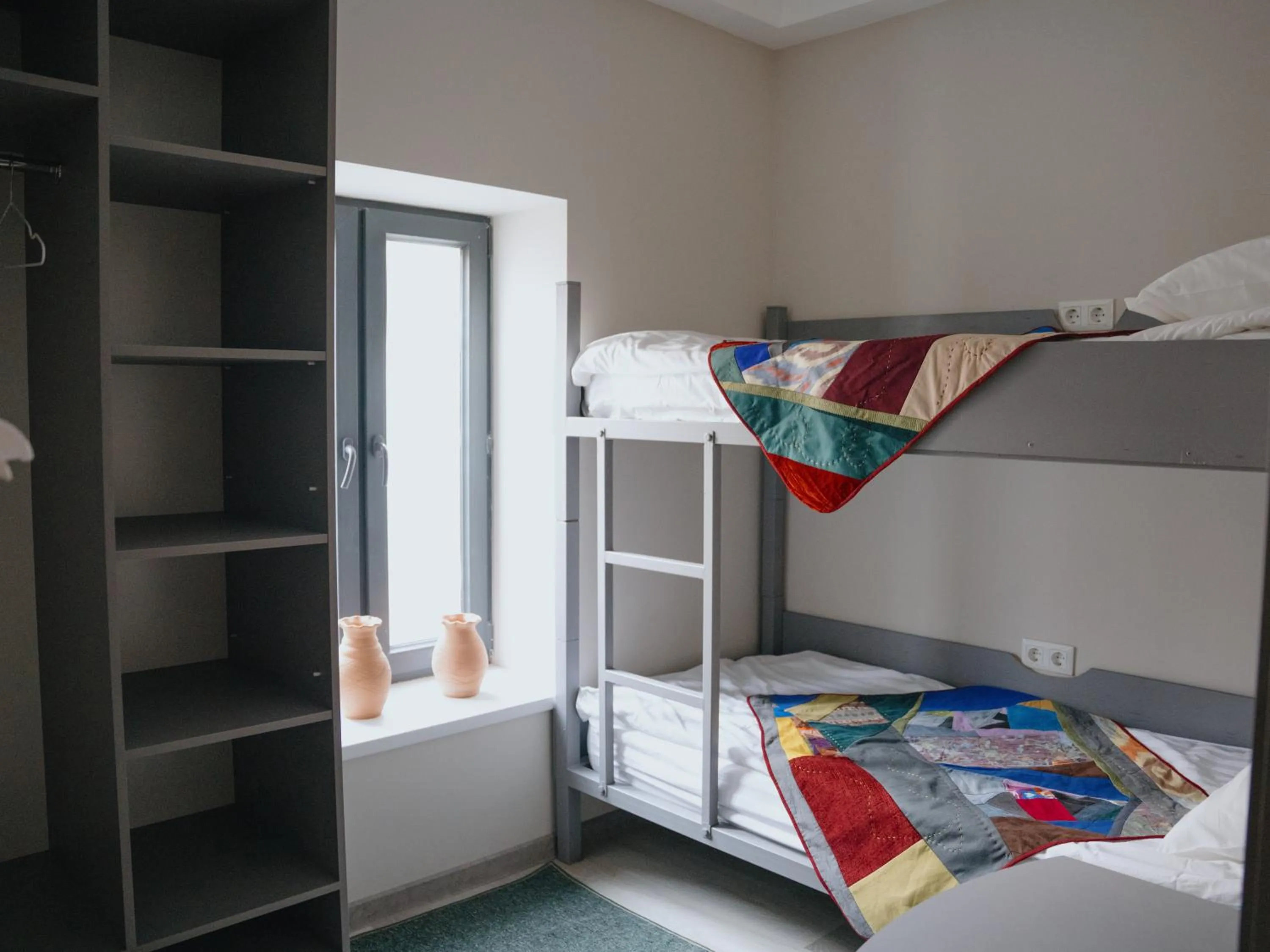 Bed in Skeramos Boutique Art Hotel