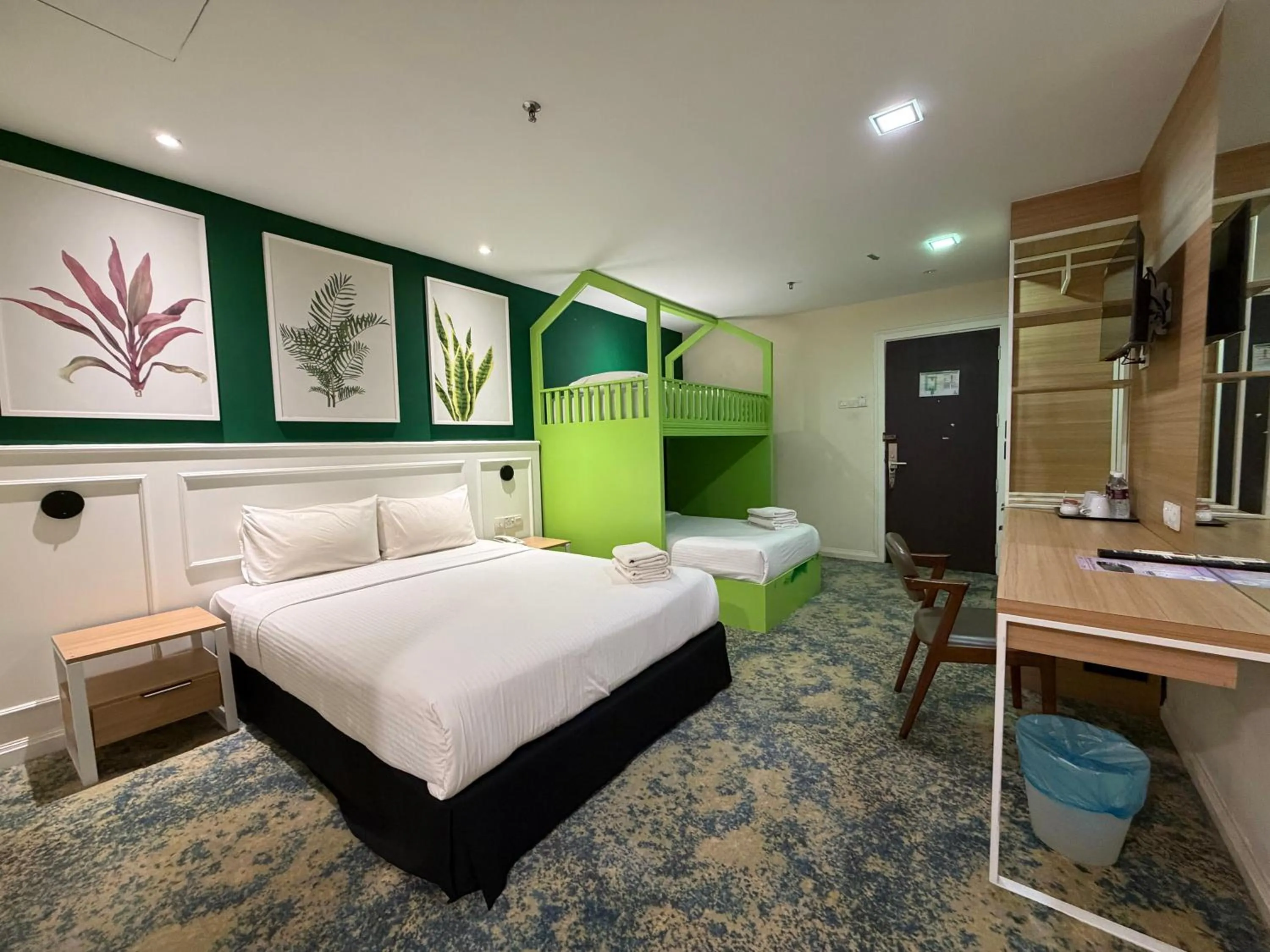 Bed in Asto Hotel Kuala Lumpur