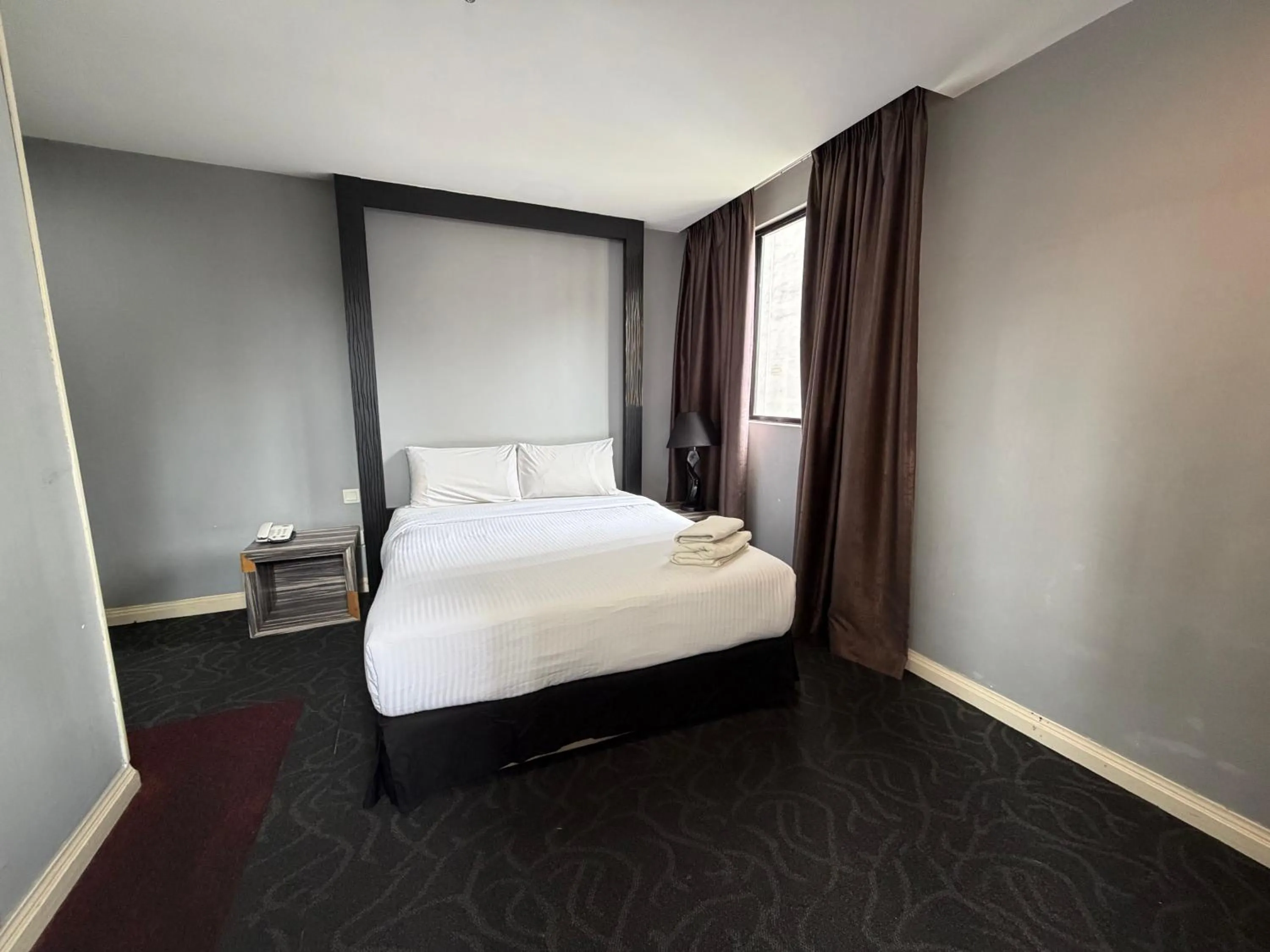 Bed in Asto Hotel Kuala Lumpur