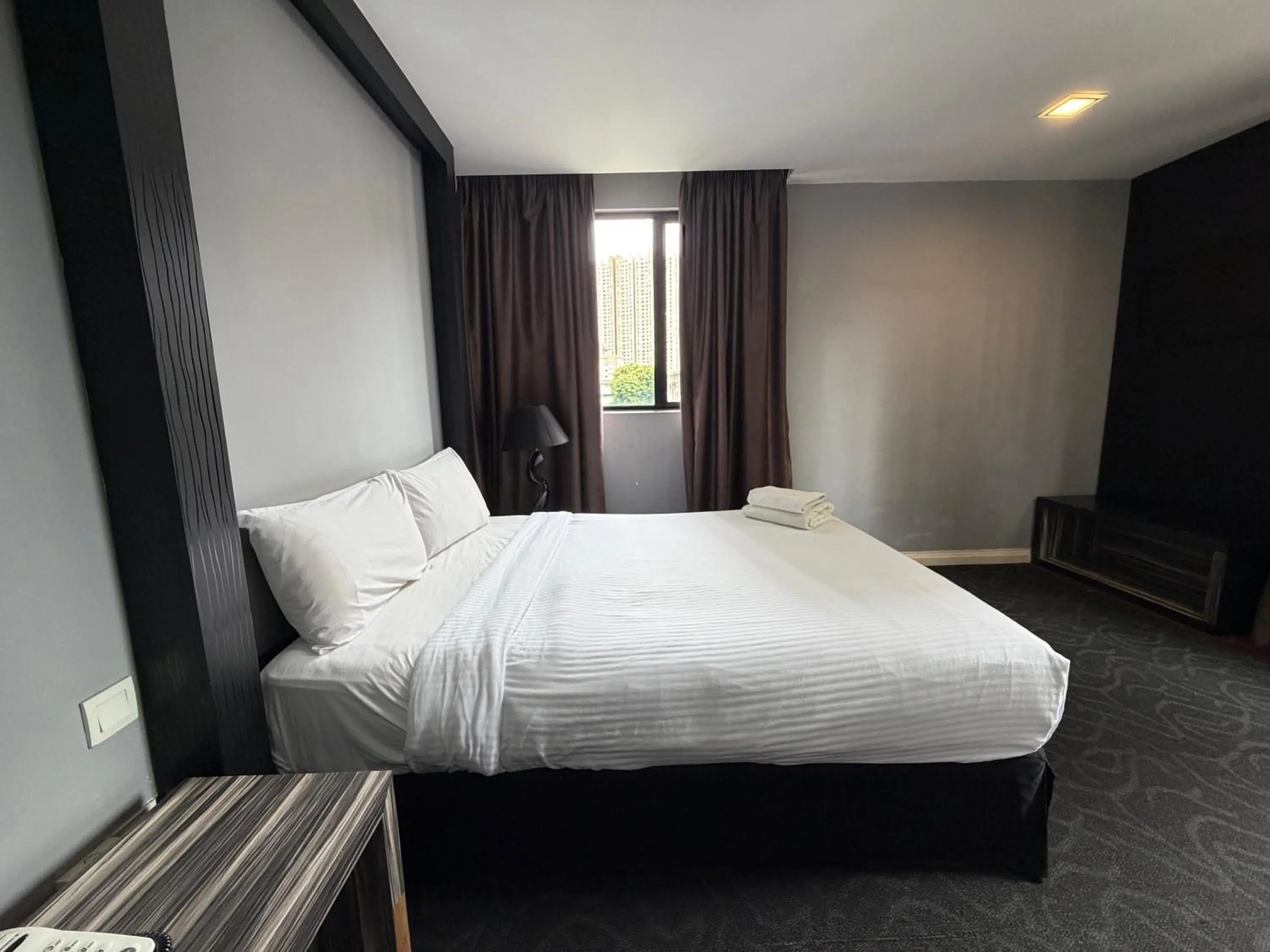 Bed in Asto Hotel Kuala Lumpur