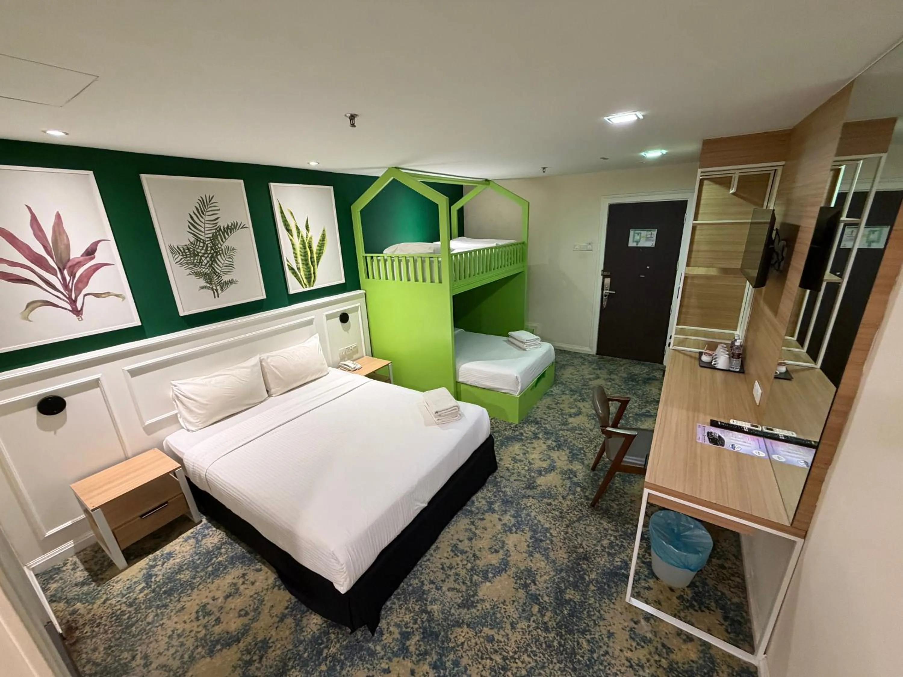 Bed in Asto Hotel Kuala Lumpur