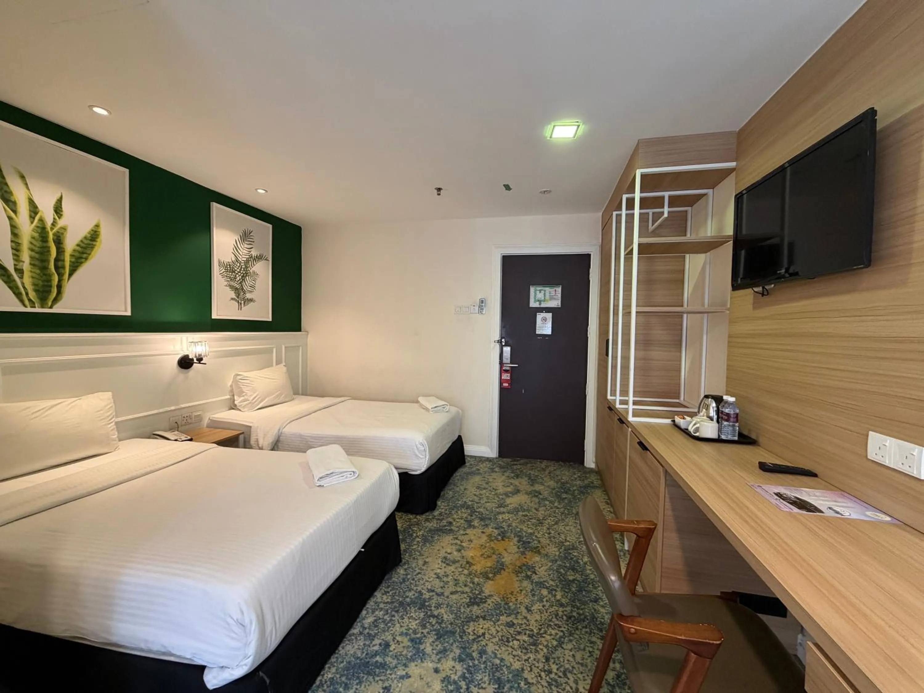 Bed in Asto Hotel Kuala Lumpur