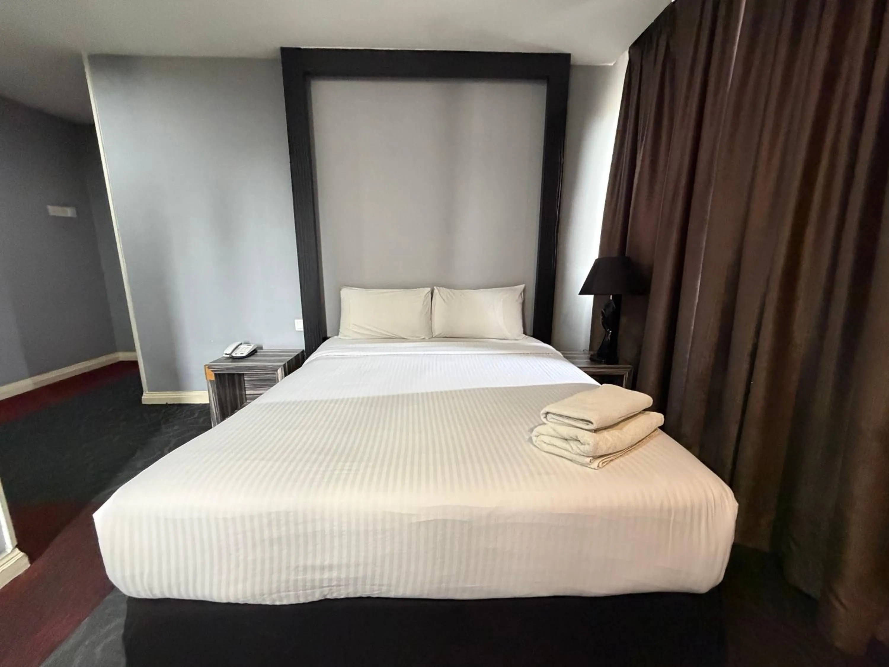 Bed in Asto Hotel Kuala Lumpur