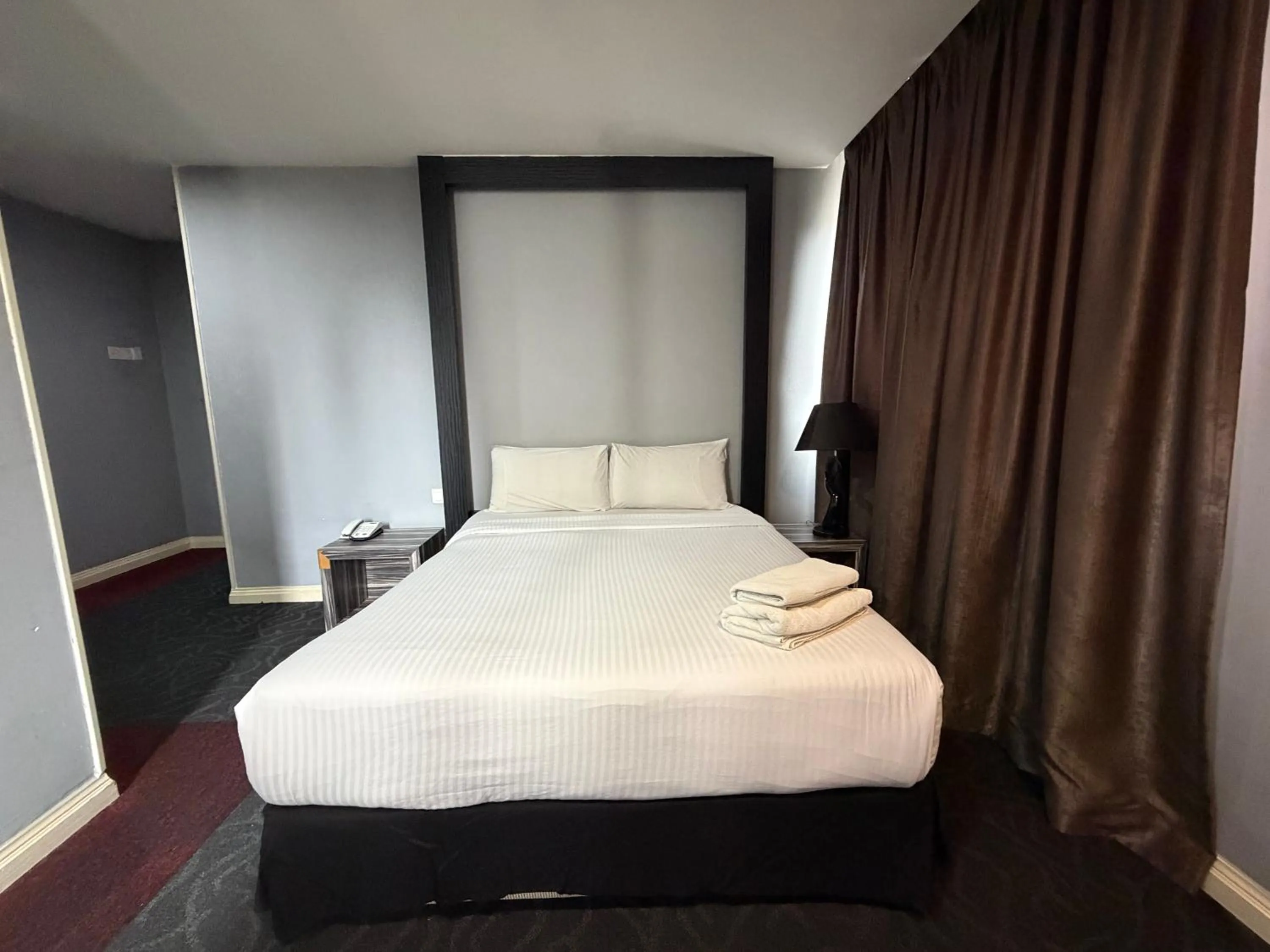 Bed in Asto Hotel Kuala Lumpur