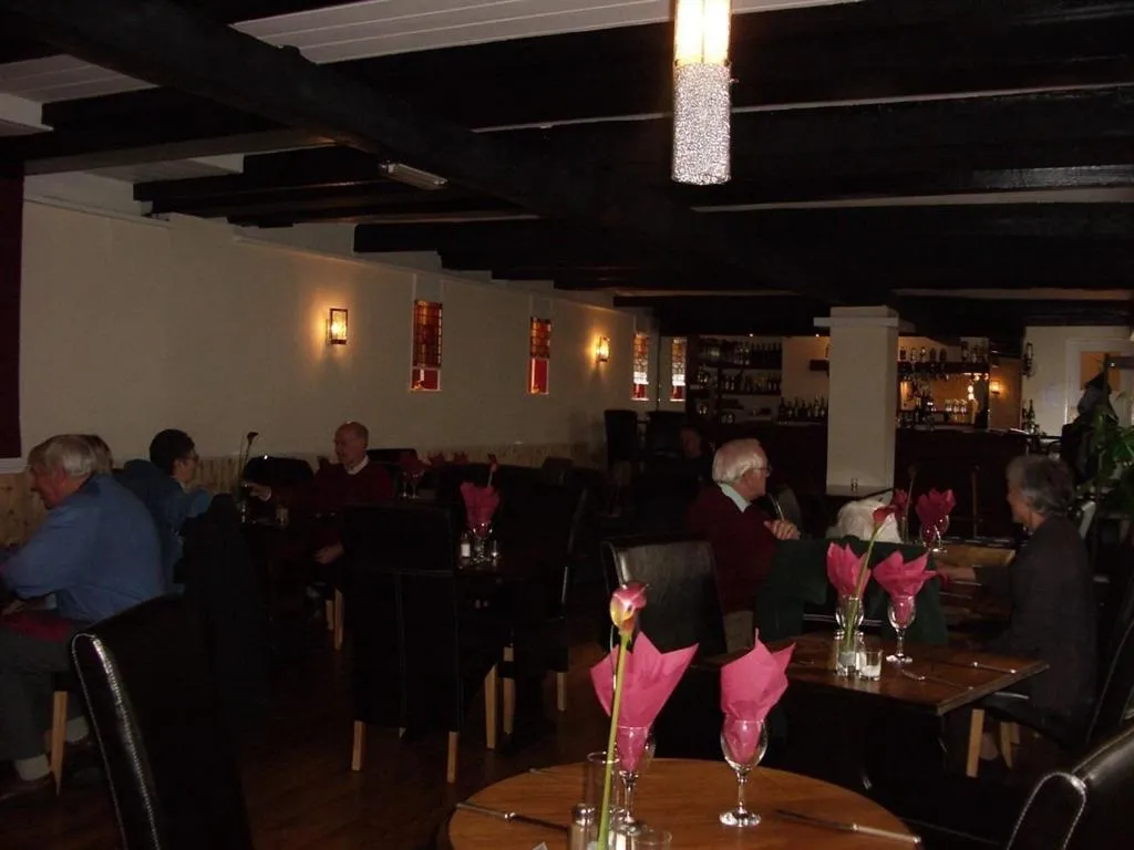 Dining area in The George Hotel