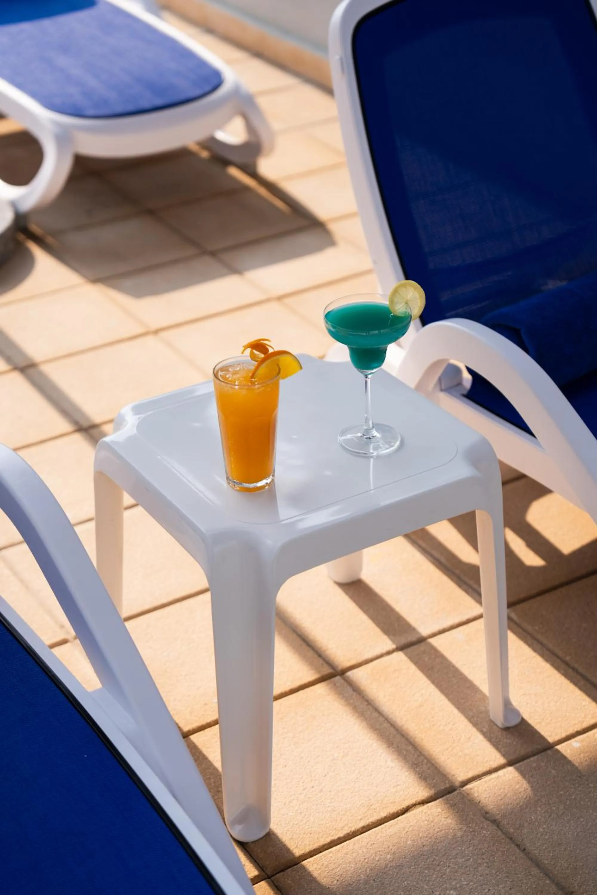 Swimming pool in The Luxe Retreat Hotel Apartments