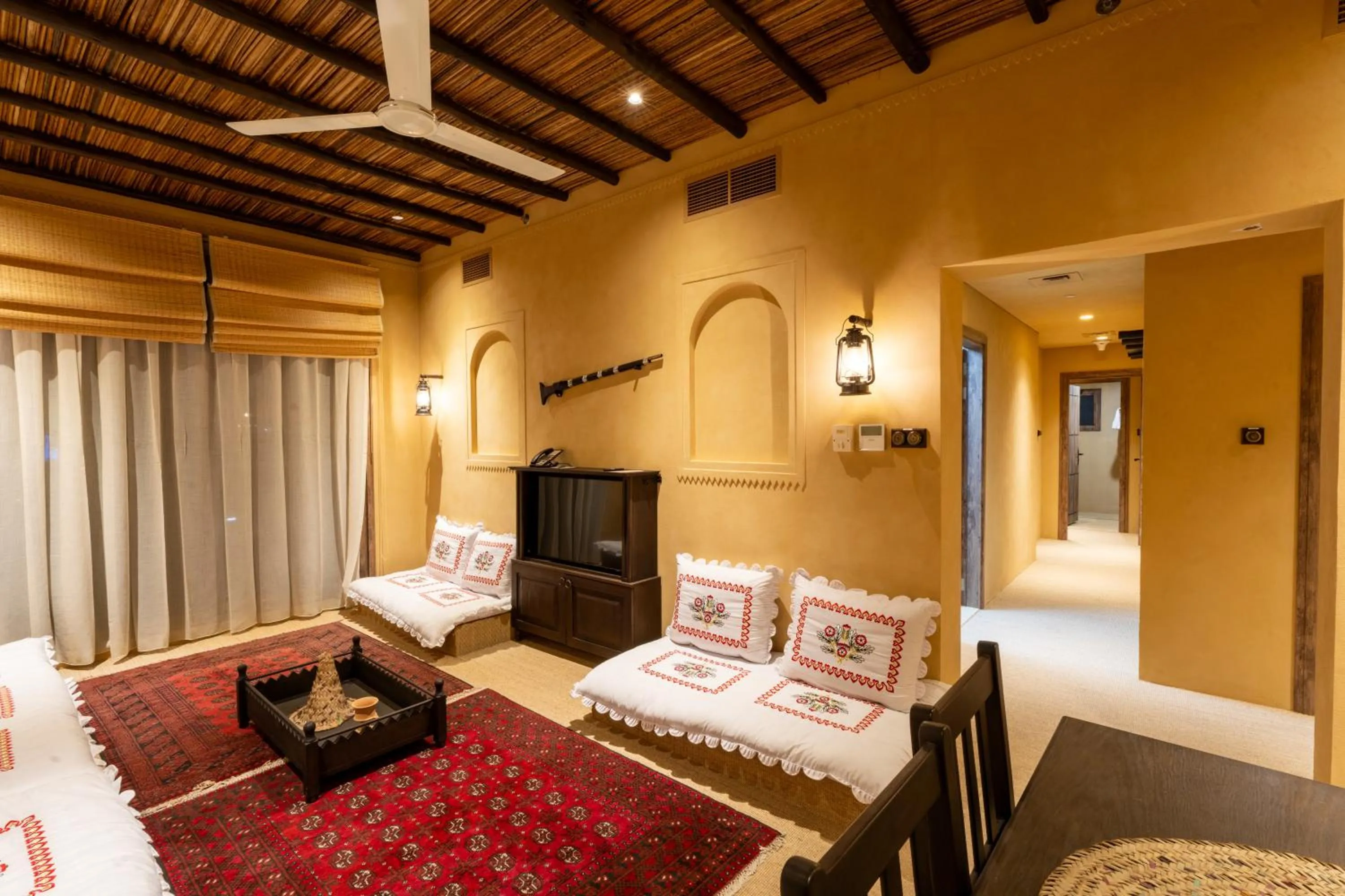 Living room, Bed in The Luxe Retreat Hotel Apartments