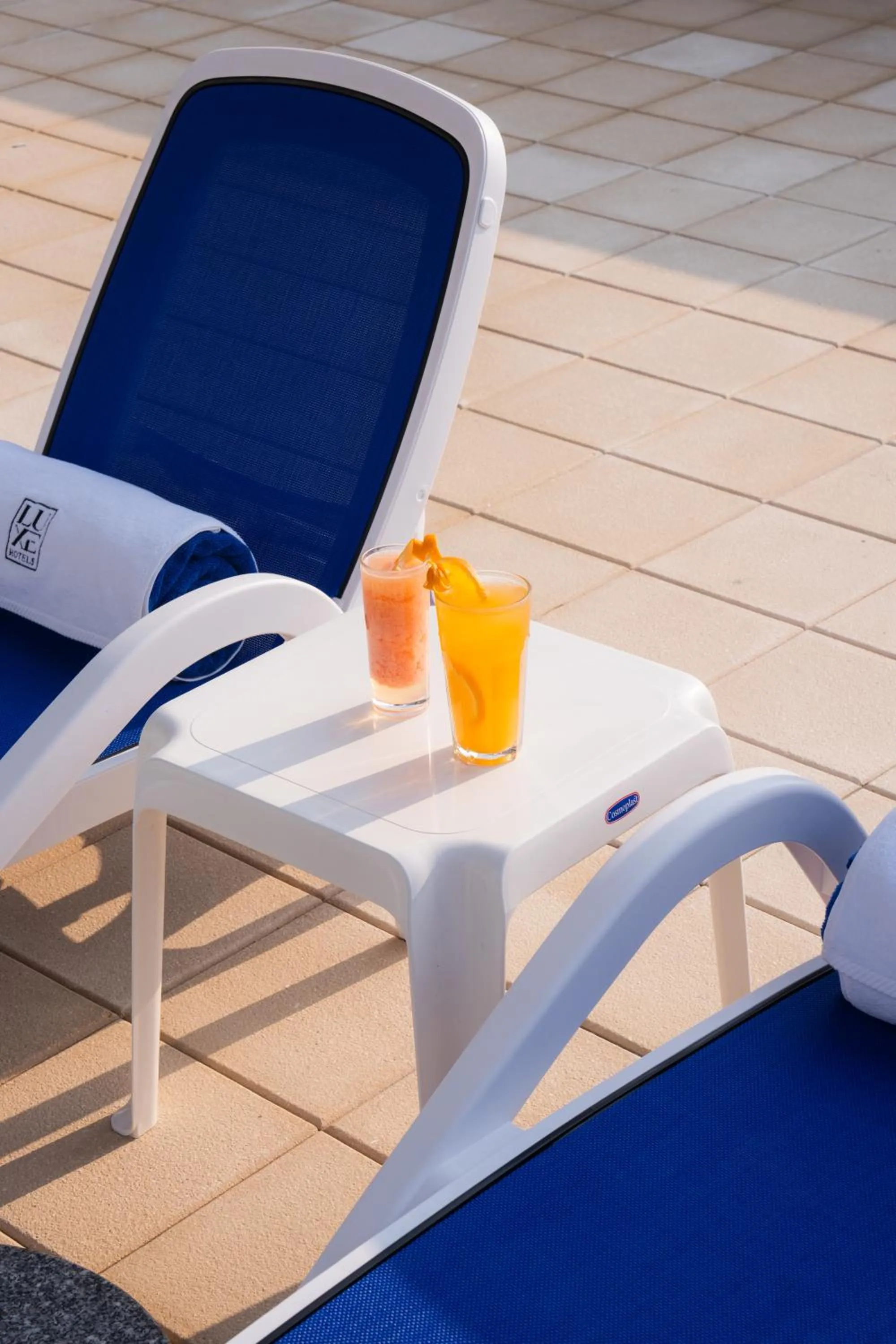 Swimming pool in The Luxe Retreat Hotel Apartments