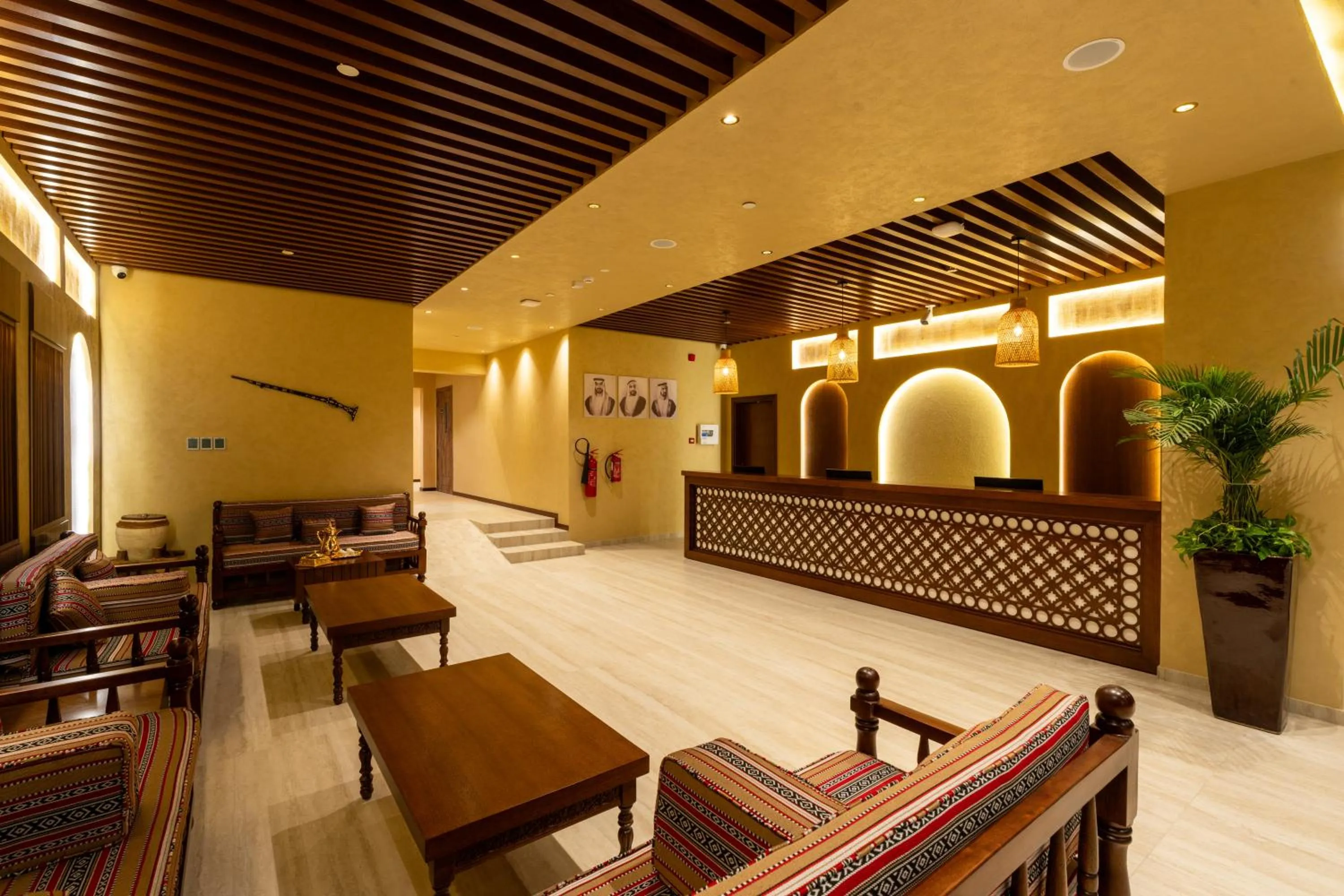 Lobby or reception in The Luxe Retreat Hotel Apartments