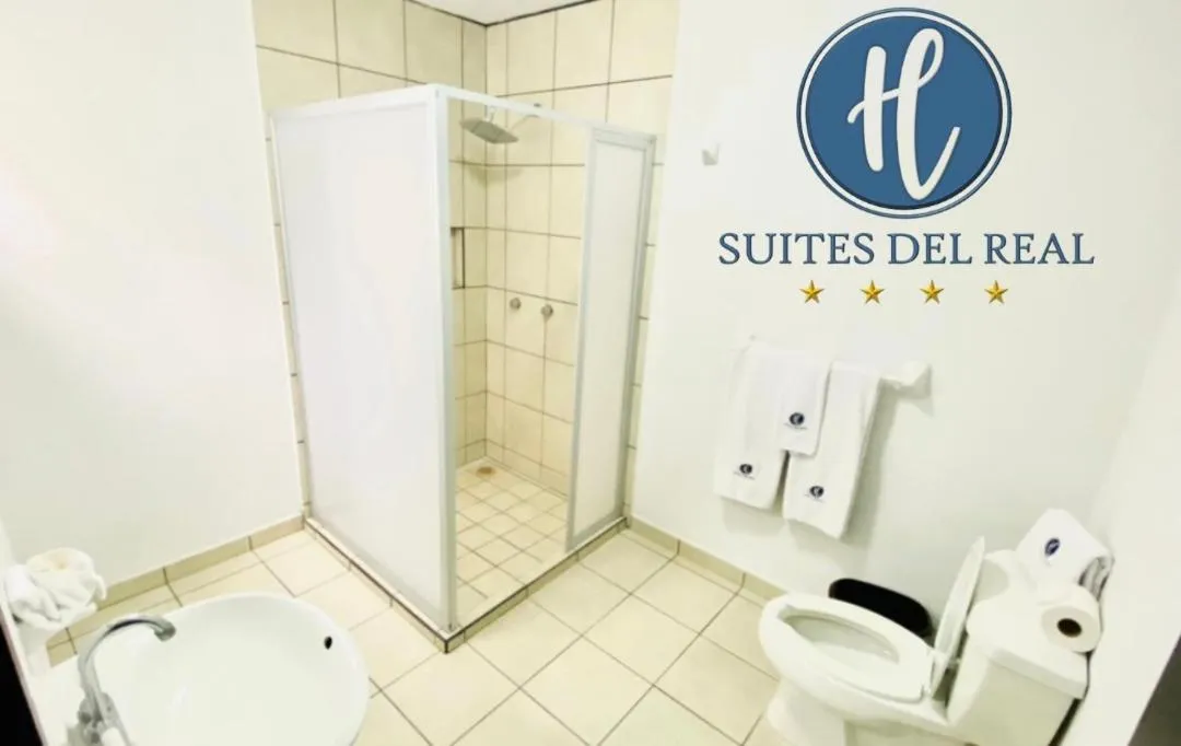 Shower in Hotel Suites del Real