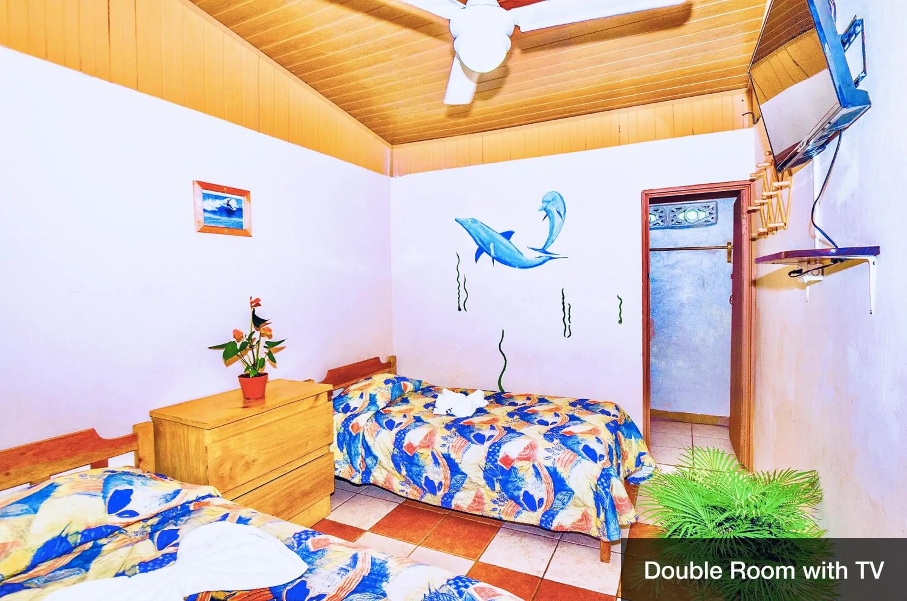 Twin Room in Blue Iguana Twin Room in Blue Iguana