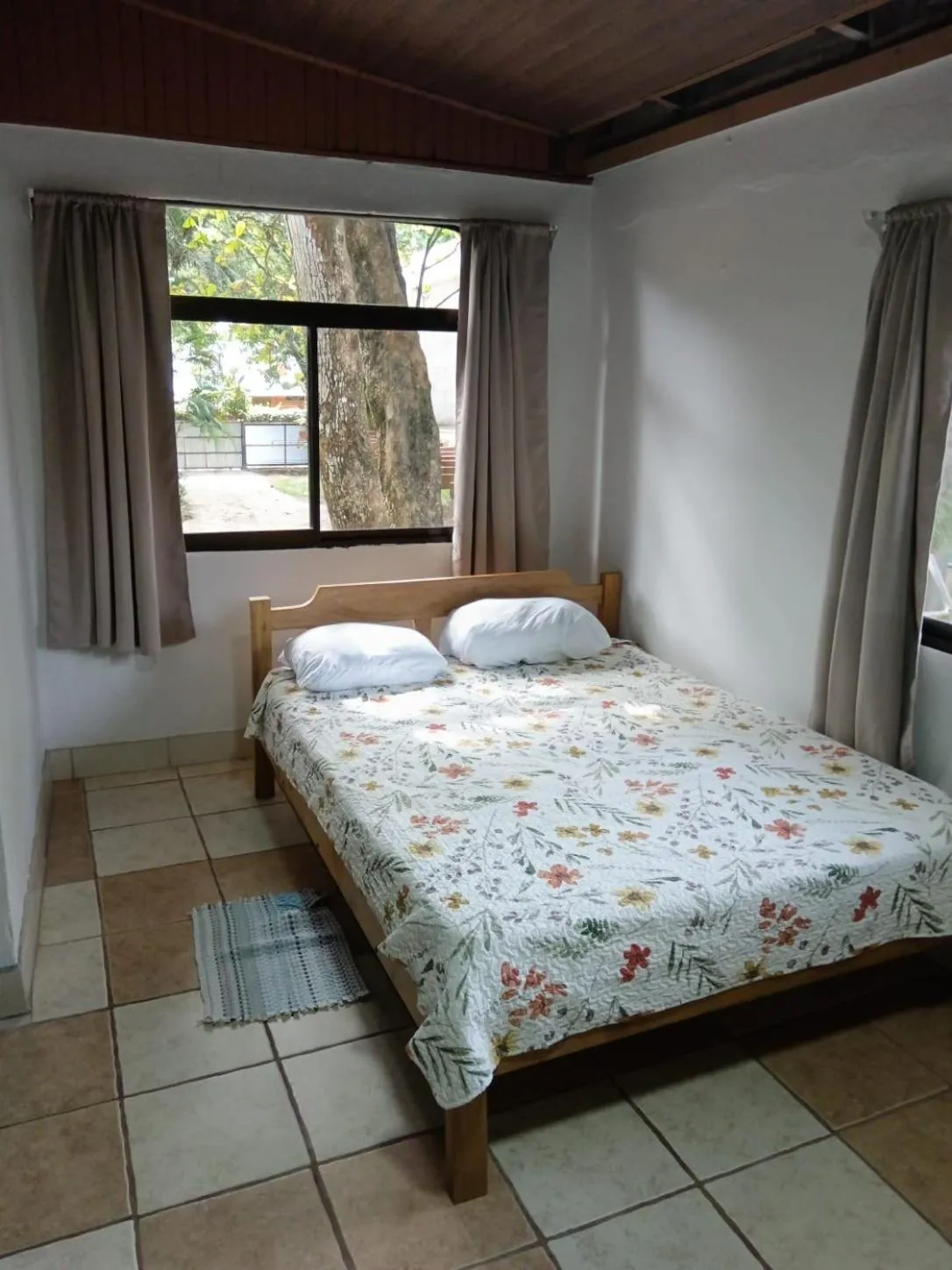 Photo of the whole room, Bed in Blue Iguana