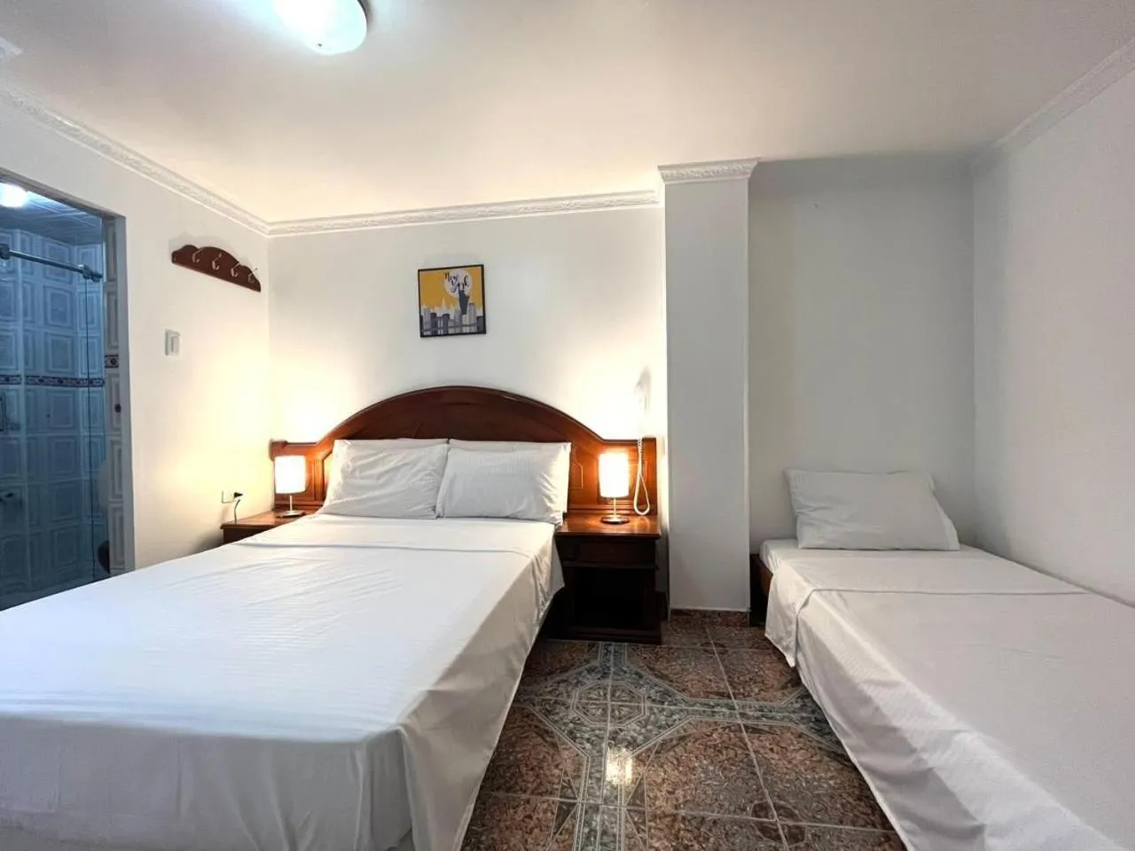 Bed in Lavid Hotel Kennedy