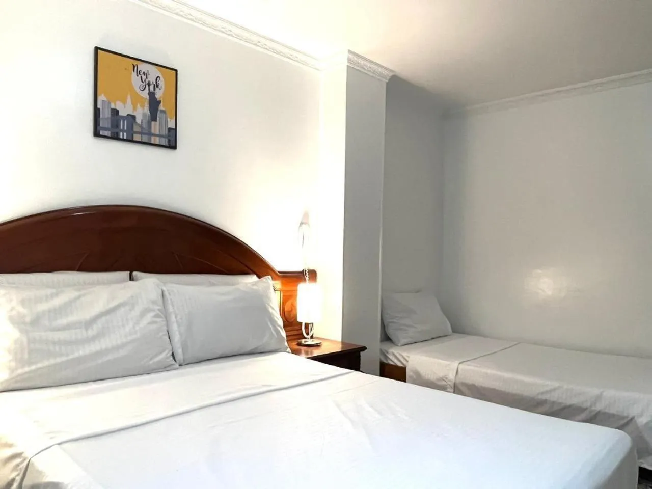 Bed in Lavid Hotel Kennedy