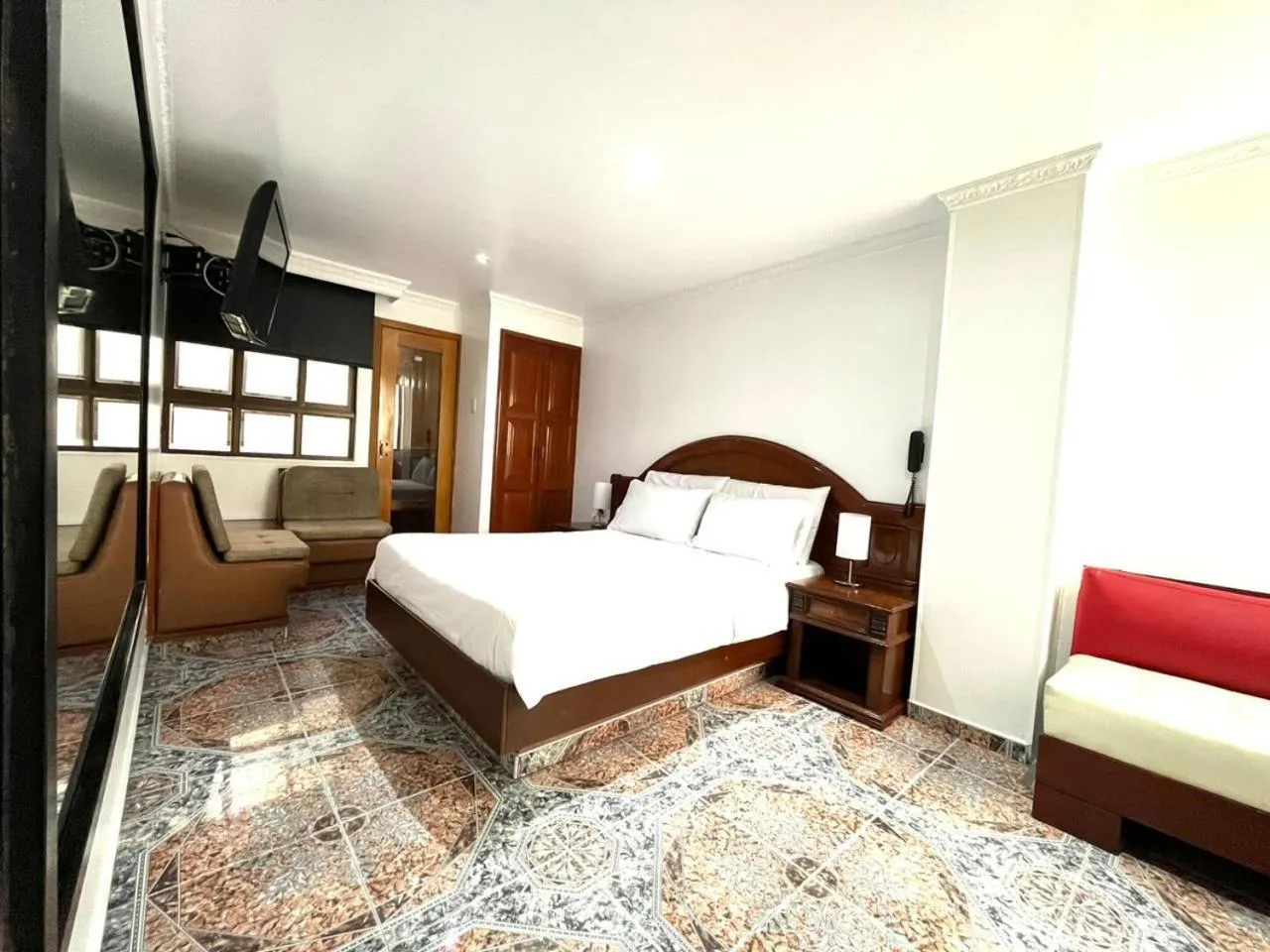 Bed in Lavid Hotel Kennedy