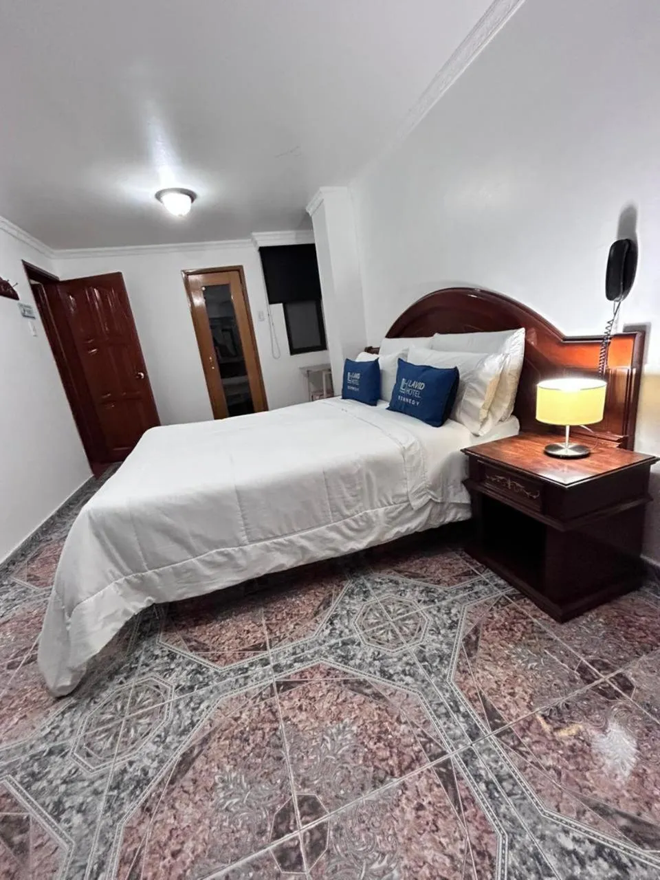 Bed in Lavid Hotel Kennedy