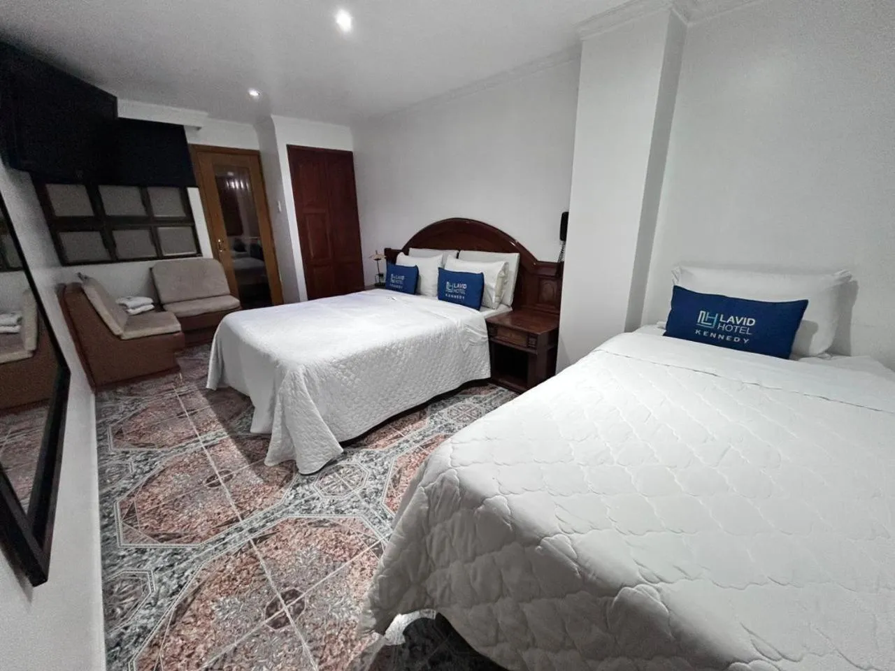 Bed in Lavid Hotel Kennedy