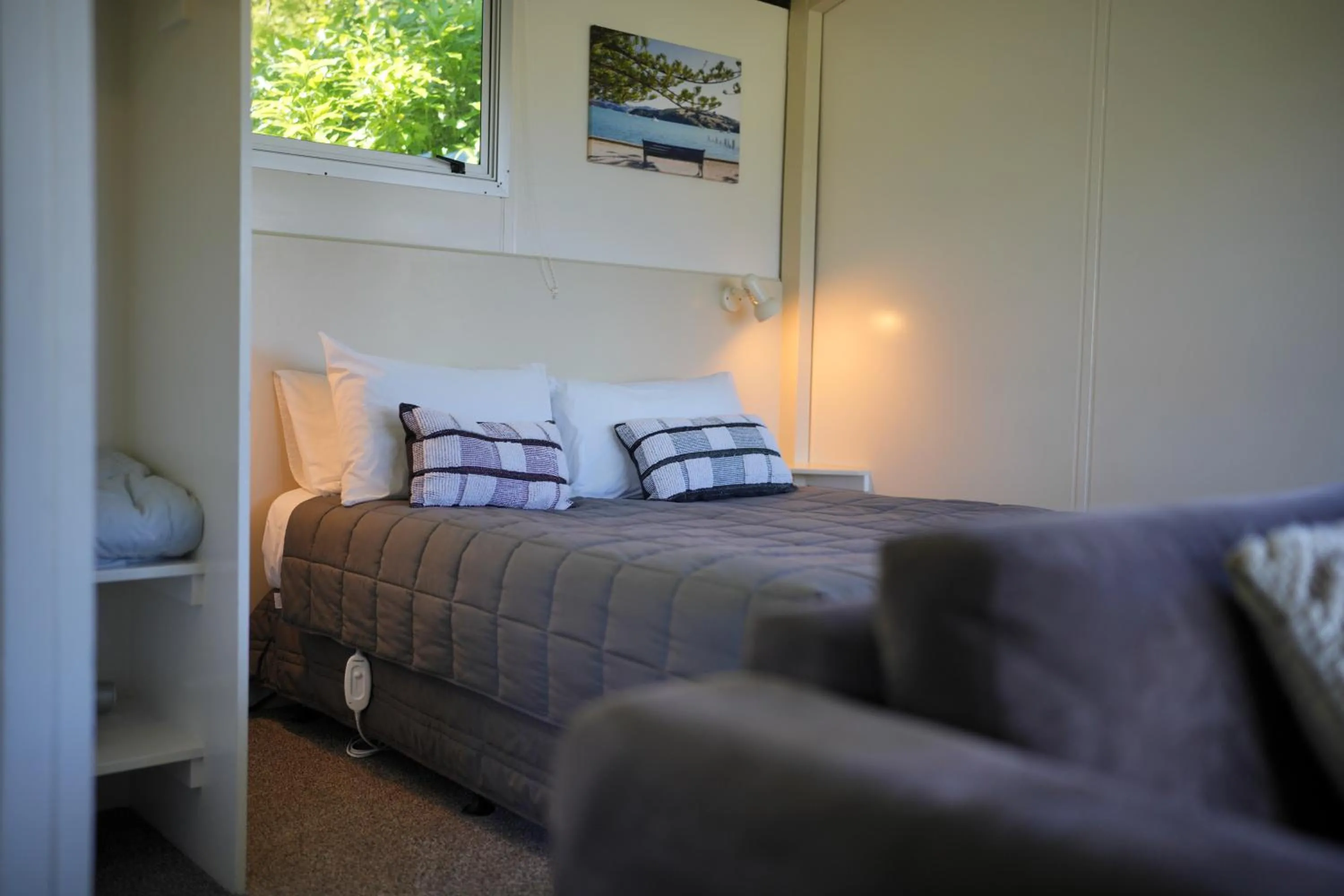 Bed in Akaroa Top 10 Holiday Park