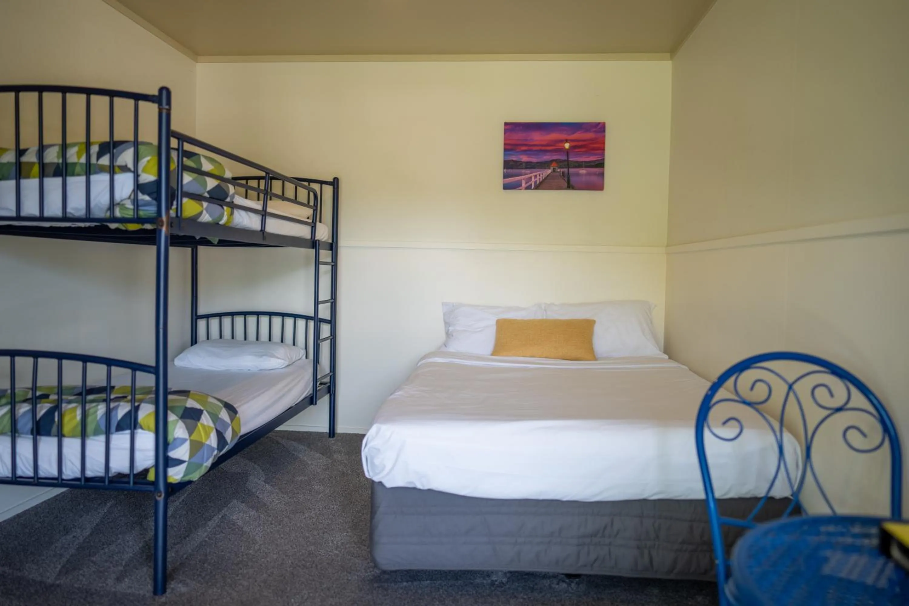 Bed in Akaroa Top 10 Holiday Park