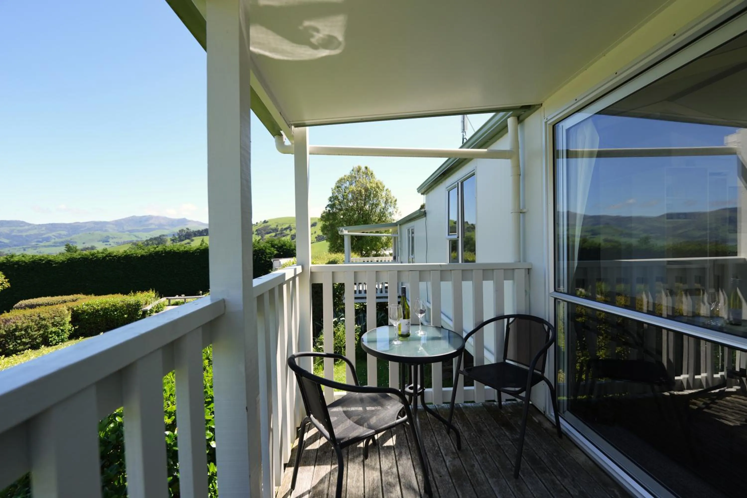 View (from property/room) in Akaroa Top 10 Holiday Park