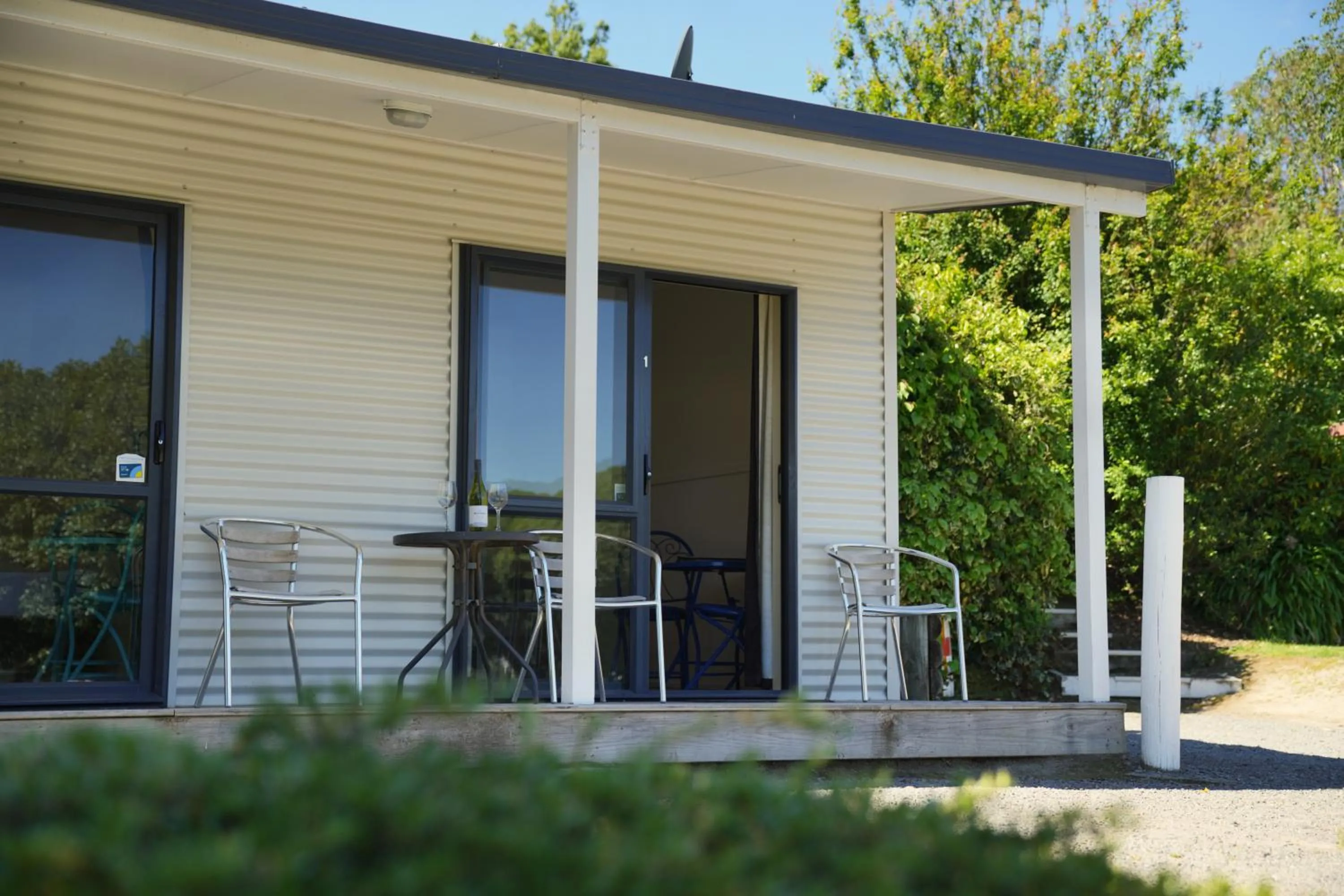 Property building in Akaroa Top 10 Holiday Park