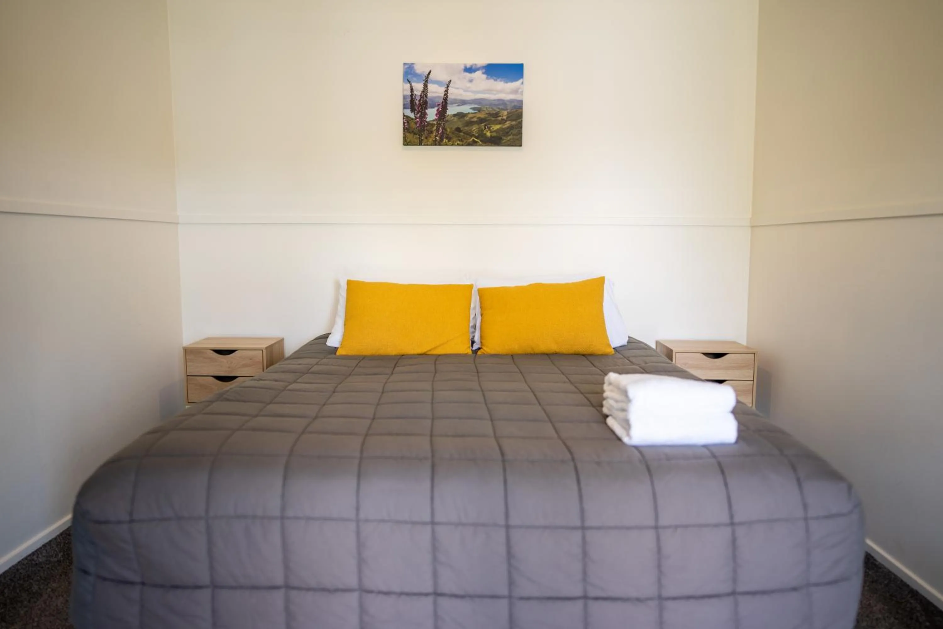 Bed in Akaroa Top 10 Holiday Park