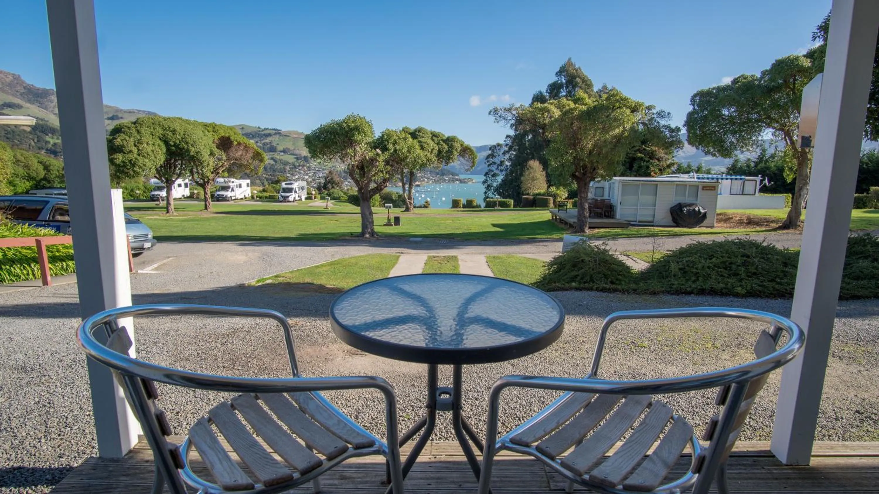 Property building in Akaroa Top 10 Holiday Park