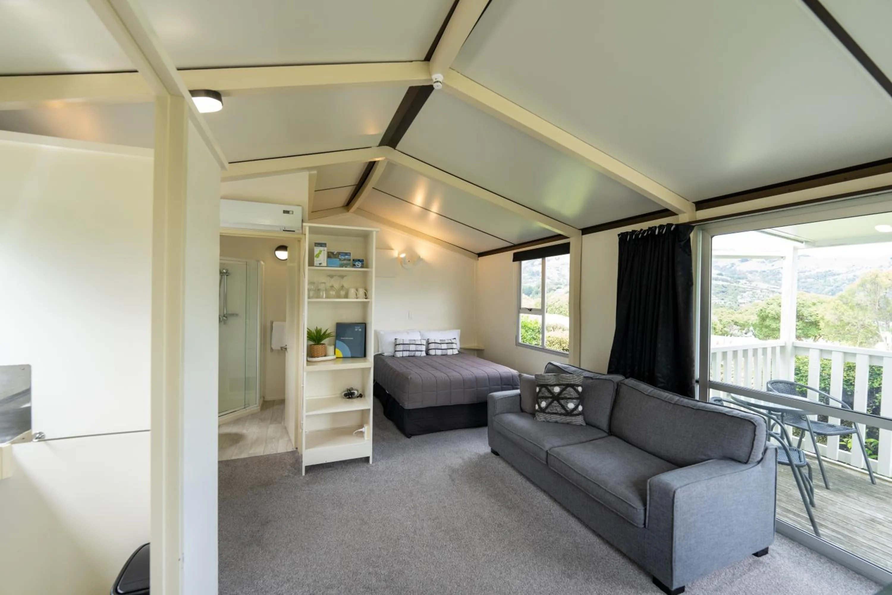 View (from property/room) in Akaroa Top 10 Holiday Park